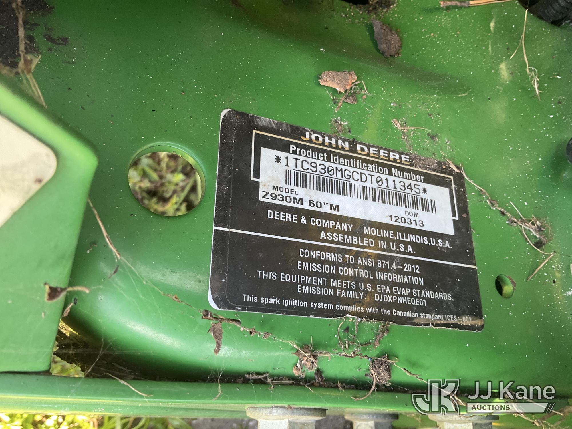 0 John Deere Z930M