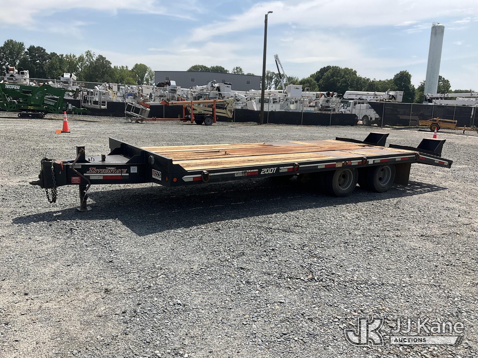 2017 Interstate T/A Tagalong Equipment Trailer