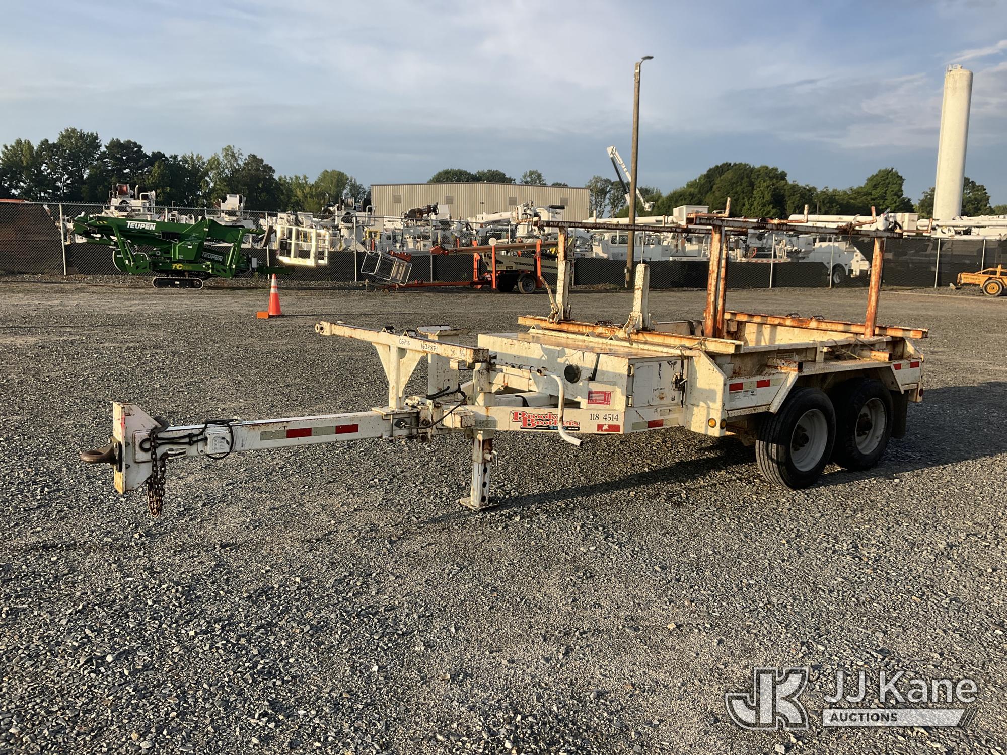 2014 Brooks Brothers Trailers PT928KE T/A Pole/Material Trailer