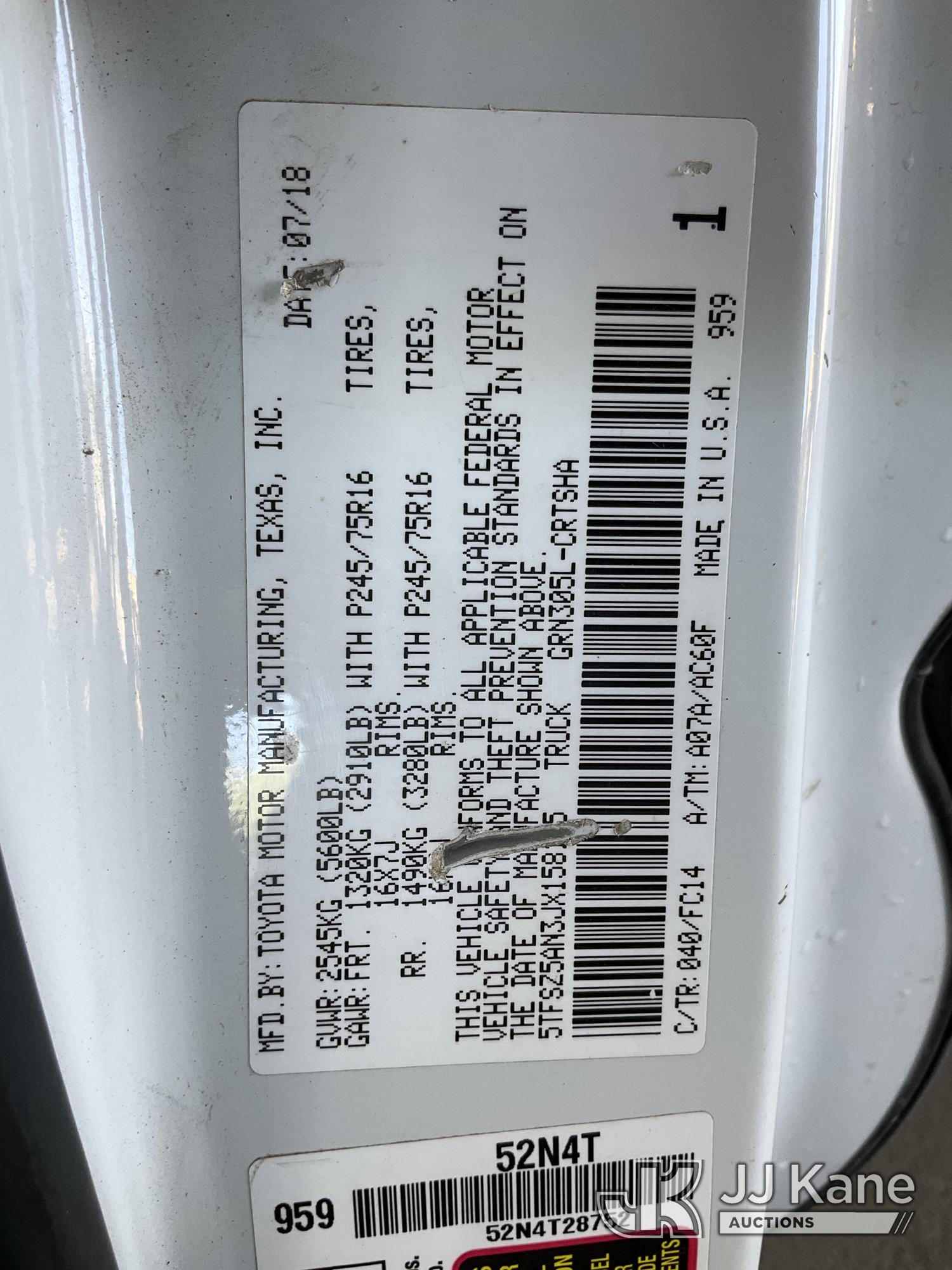 2018 Toyota Tacoma
