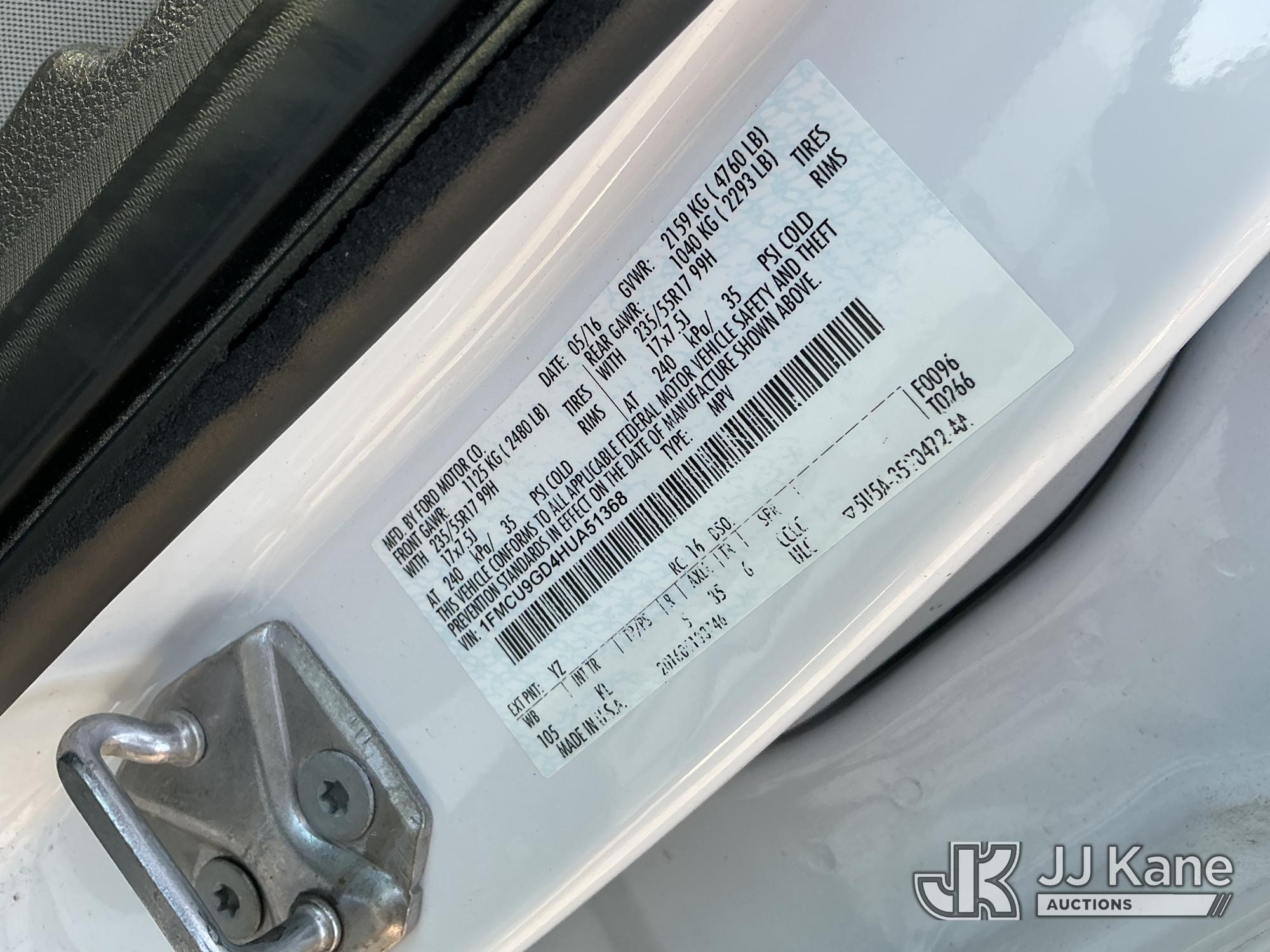 2017 Ford Escape 4x4