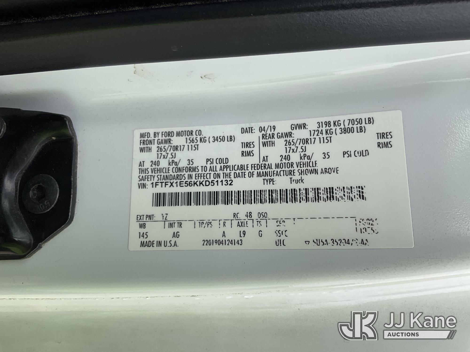 2019 Ford F150