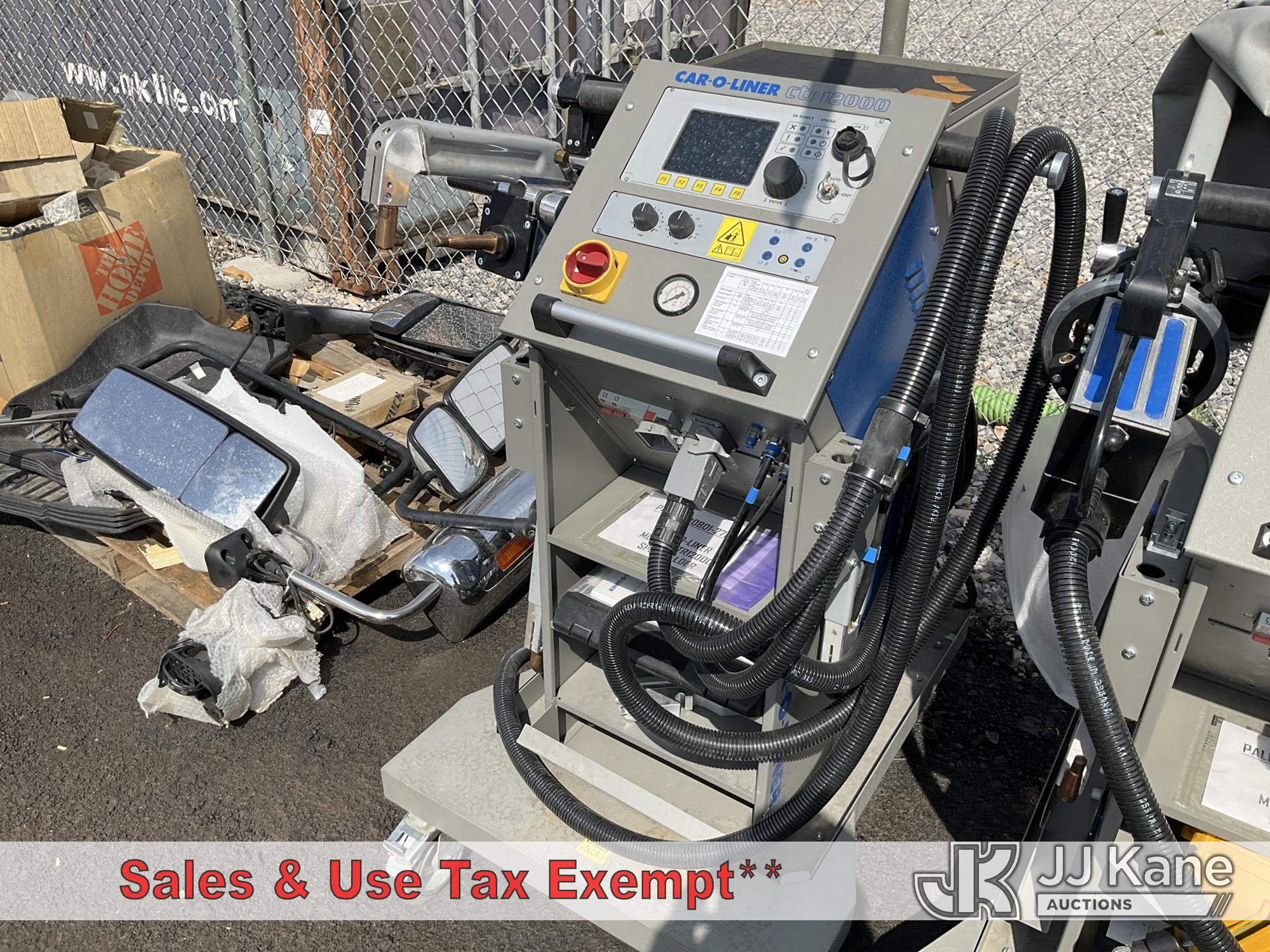 Car O Liner Spot Welder NOTE: This unit is being sold AS IS/WHERE IS via Timed Auction and is located in Las Vegas