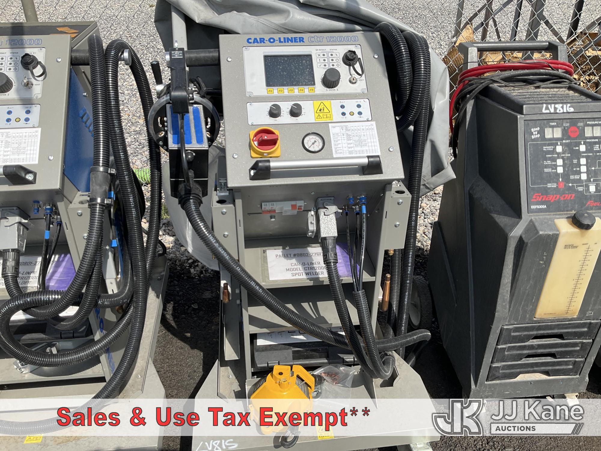 Car O Liner Spot Welder NOTE: This unit is being sold AS IS/WHERE IS via Timed Auction and is located in Las Vegas