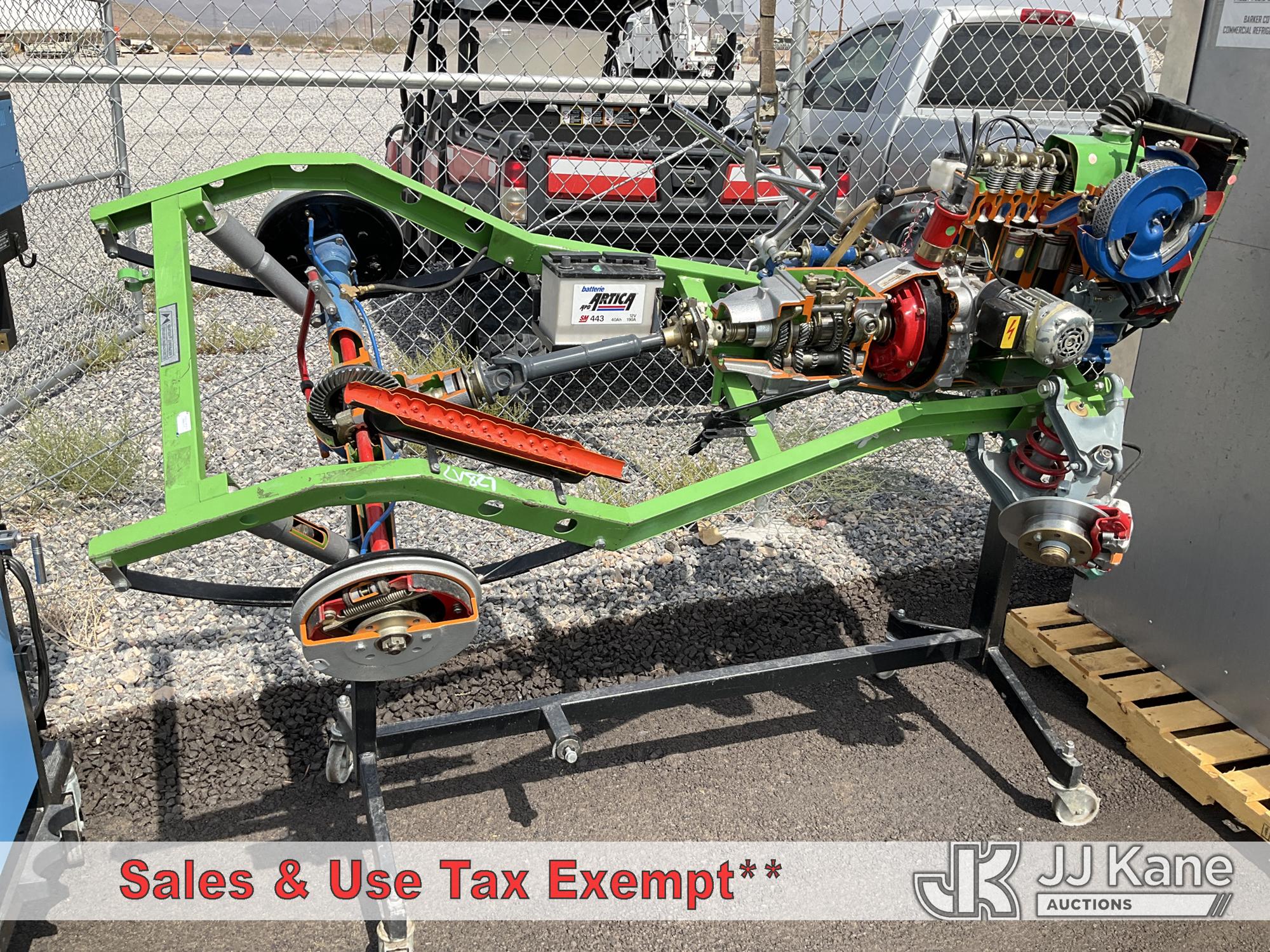 Automotive Chassis Model NOTE: This unit is being sold AS IS/WHERE IS via Timed Auction and is located in Las Vegas