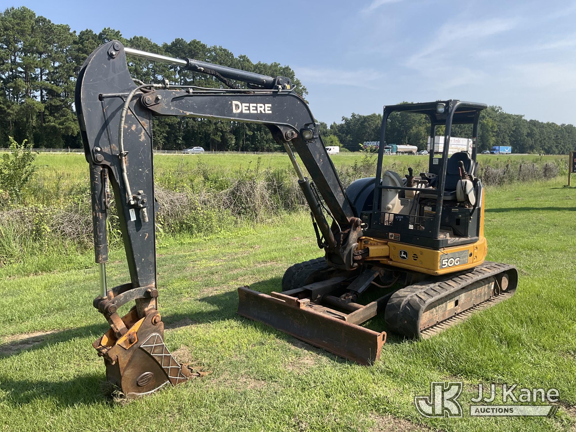 2017 John Deere 50G Mini Hydraulic Excavator