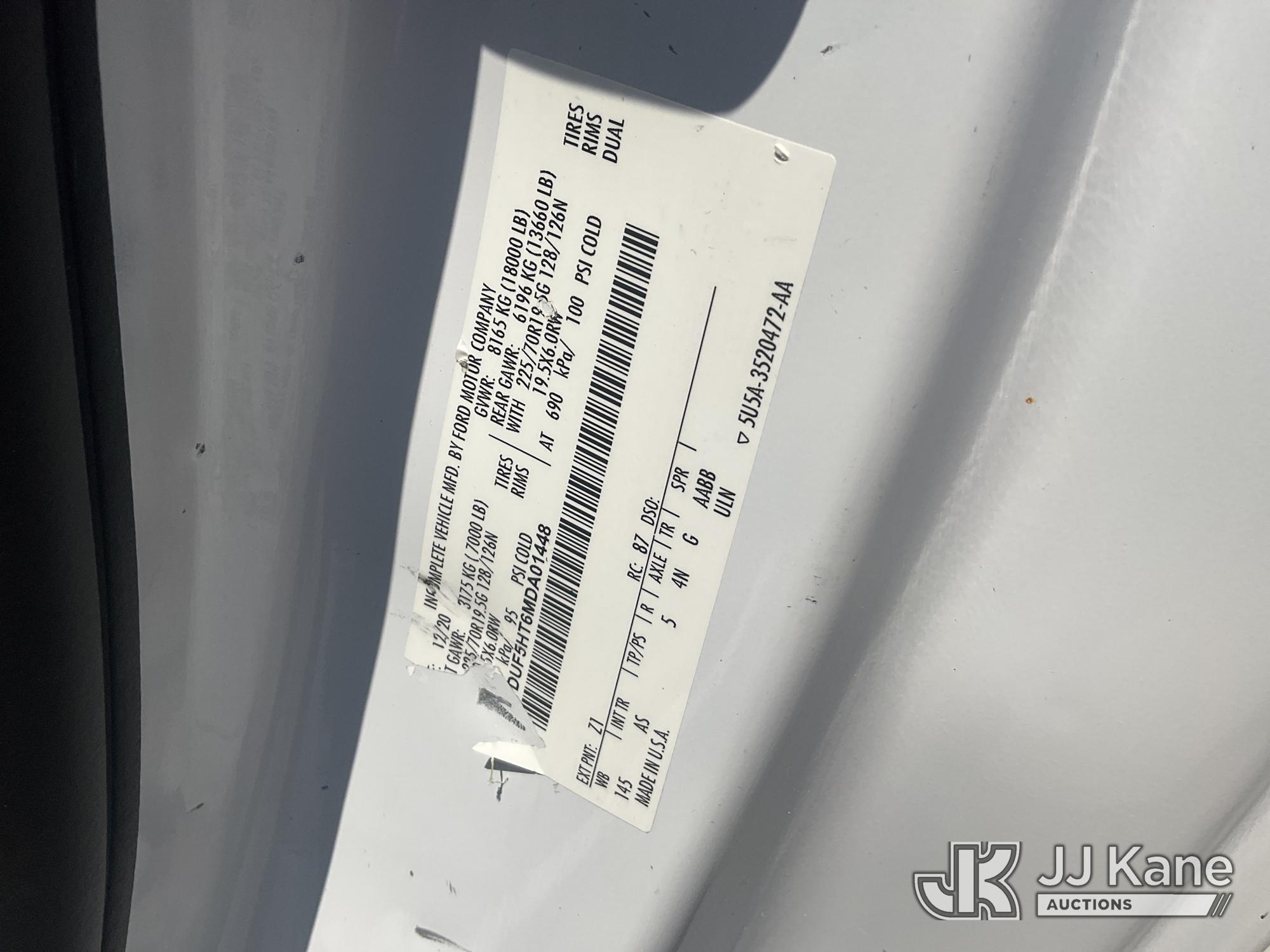 2021 Ford F550 4x4