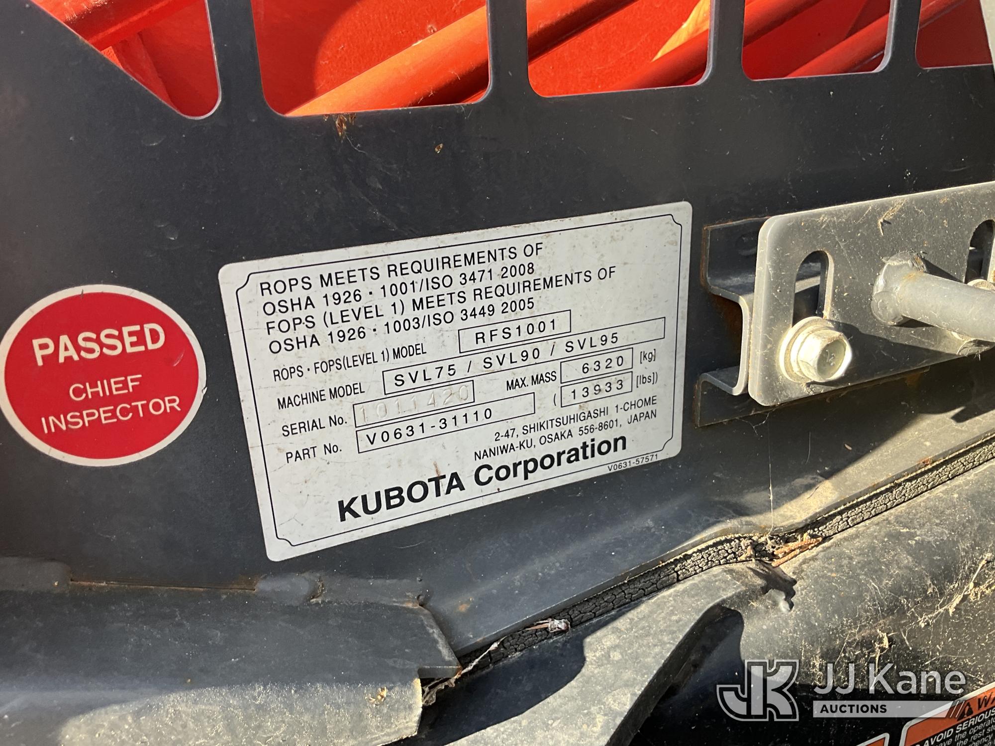 2017 Kubota SVL95-2S