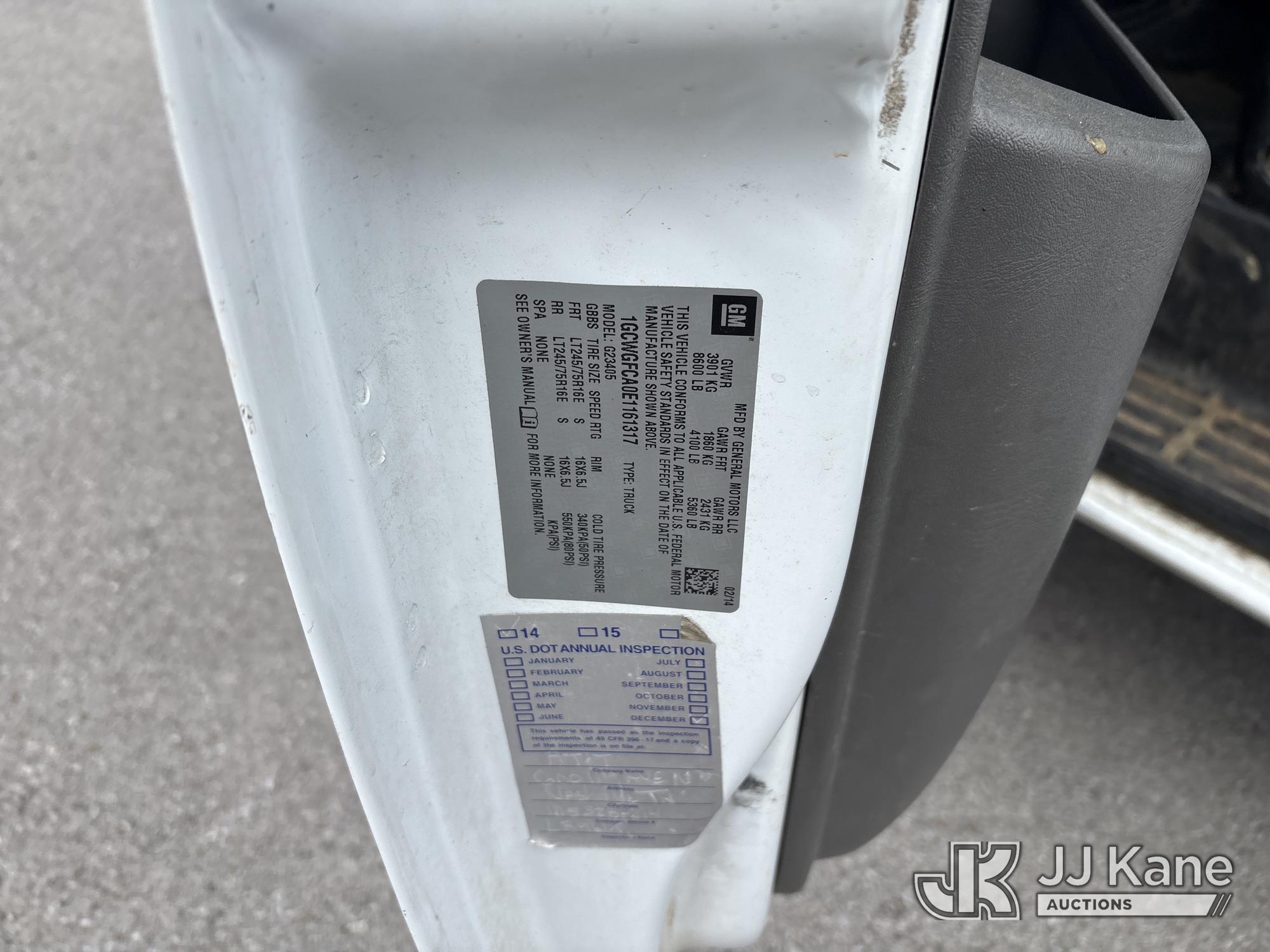 2014 Chevrolet Express G2500