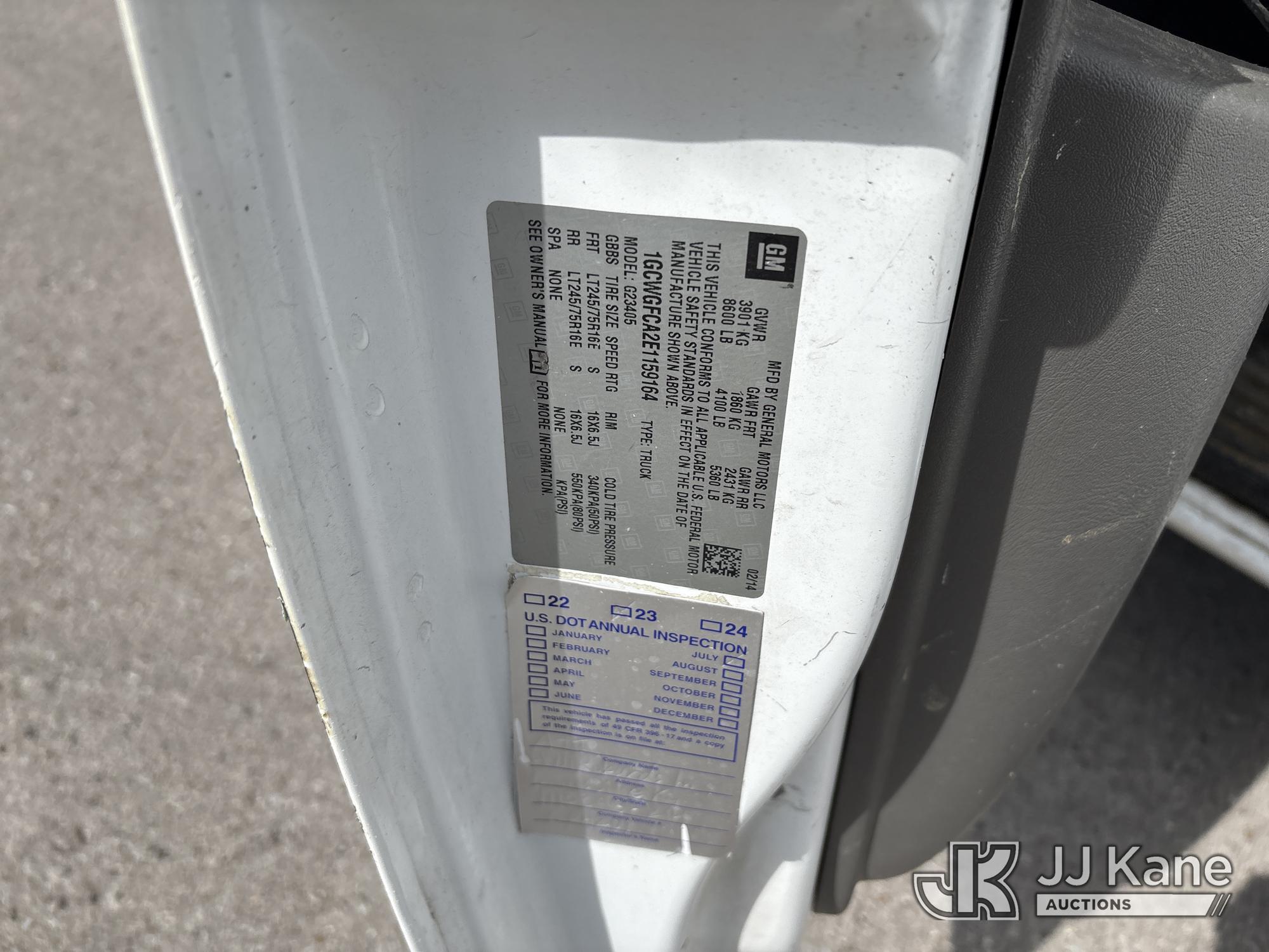 2014 Chevrolet Express G2500