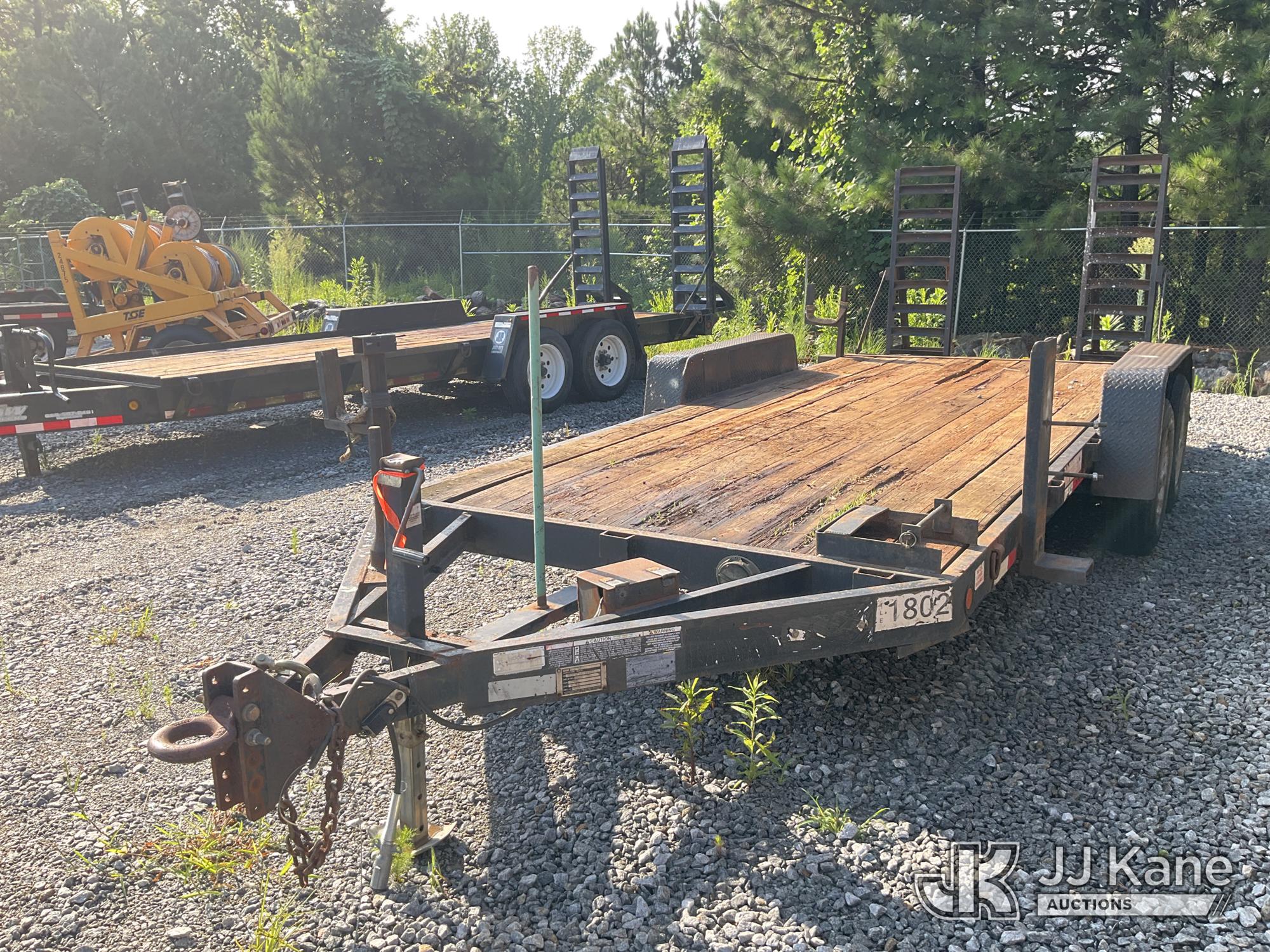 2014 Hooper T/A Tagalong Equipment Trailer