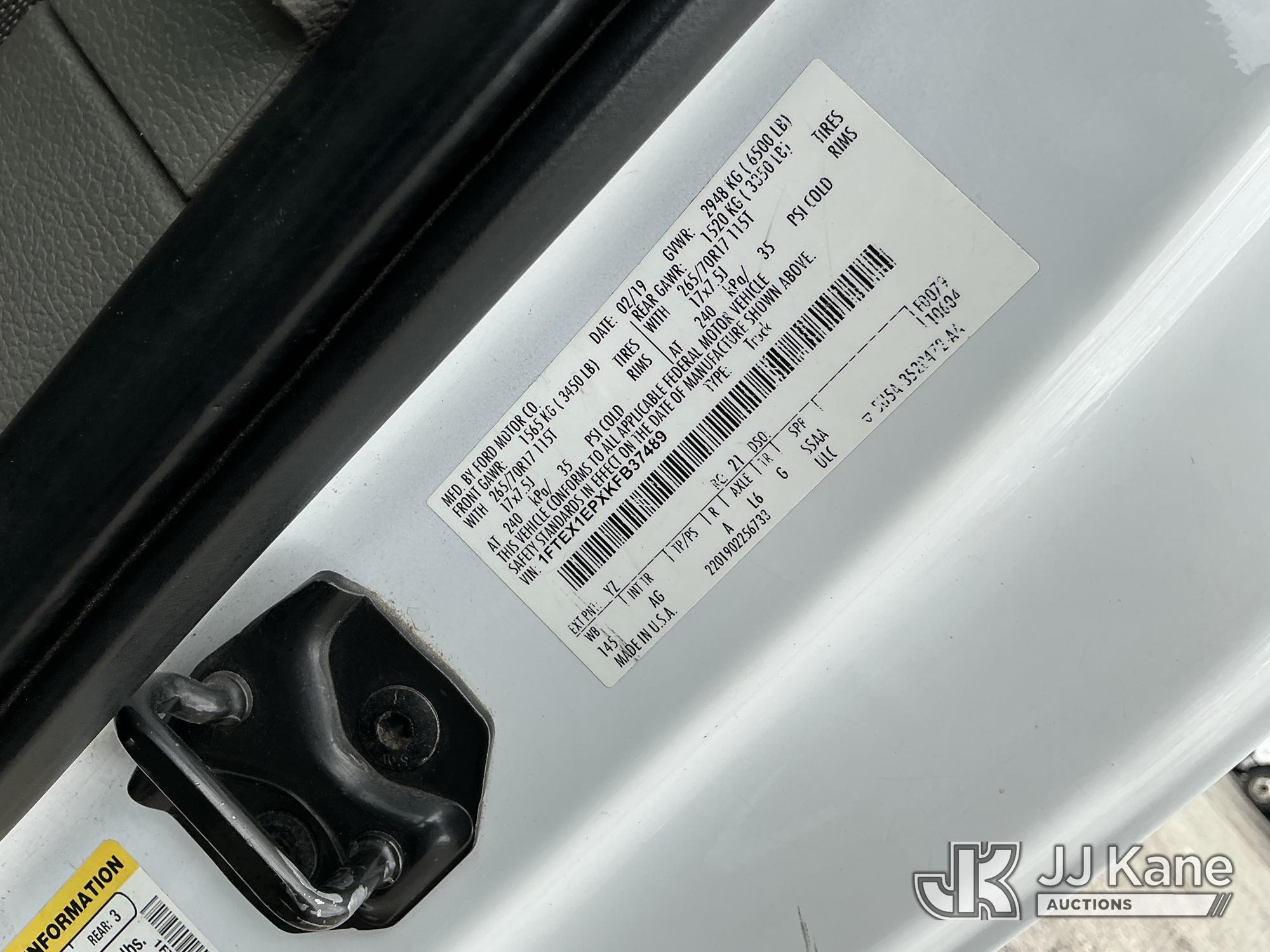 2019 Ford F150 4X4