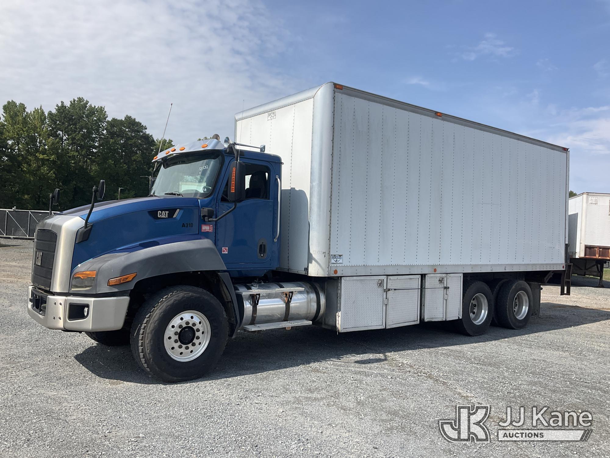 2012 International 660S 6X4 T/A Van Body Truck