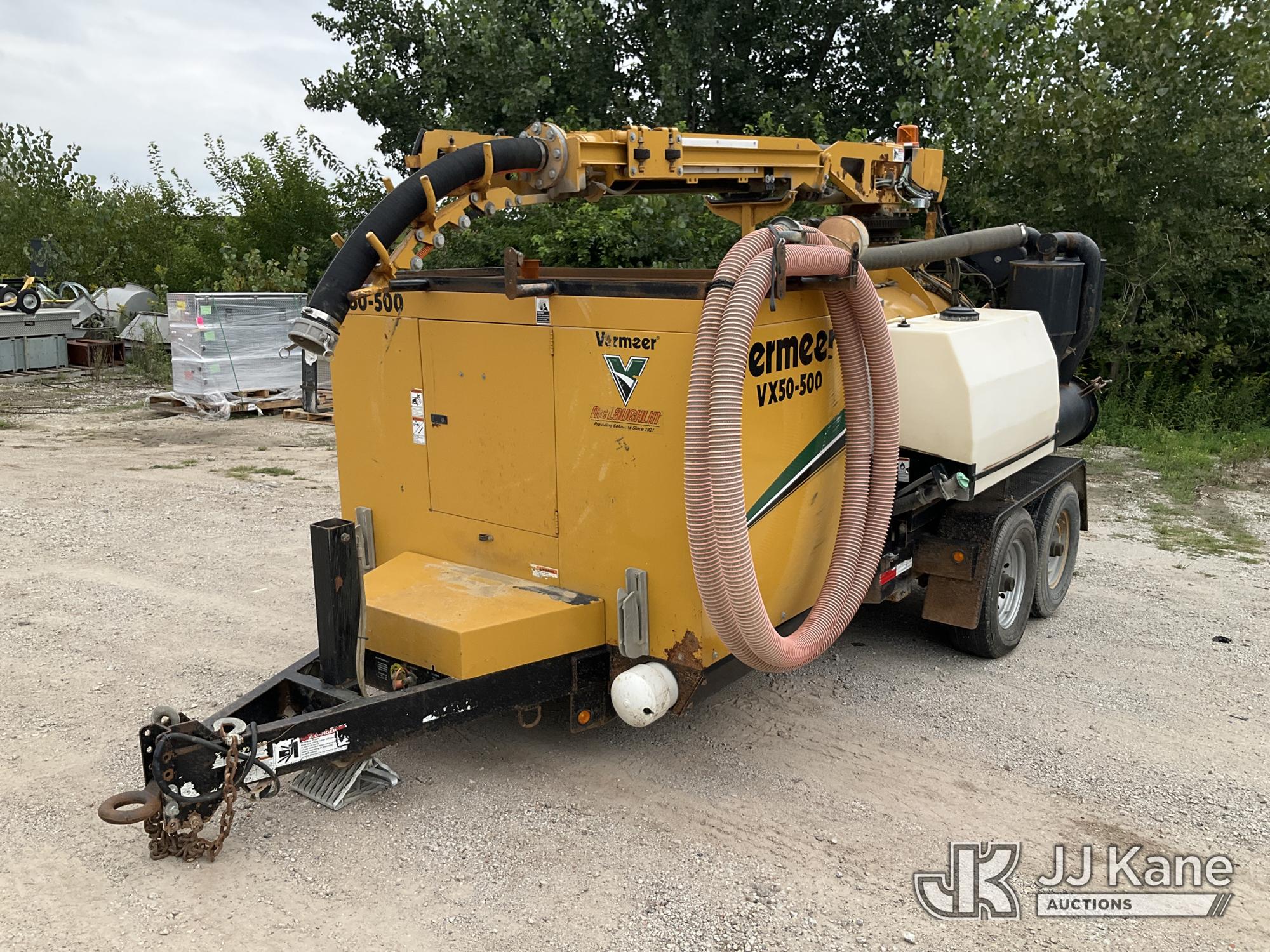 2014 Vermeer V500 T/A Vacuum Excavation Trailer