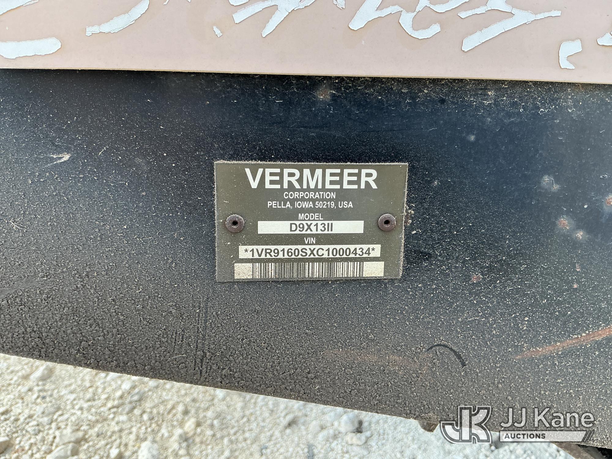 2012 Vermeer D9X13 SERIES II