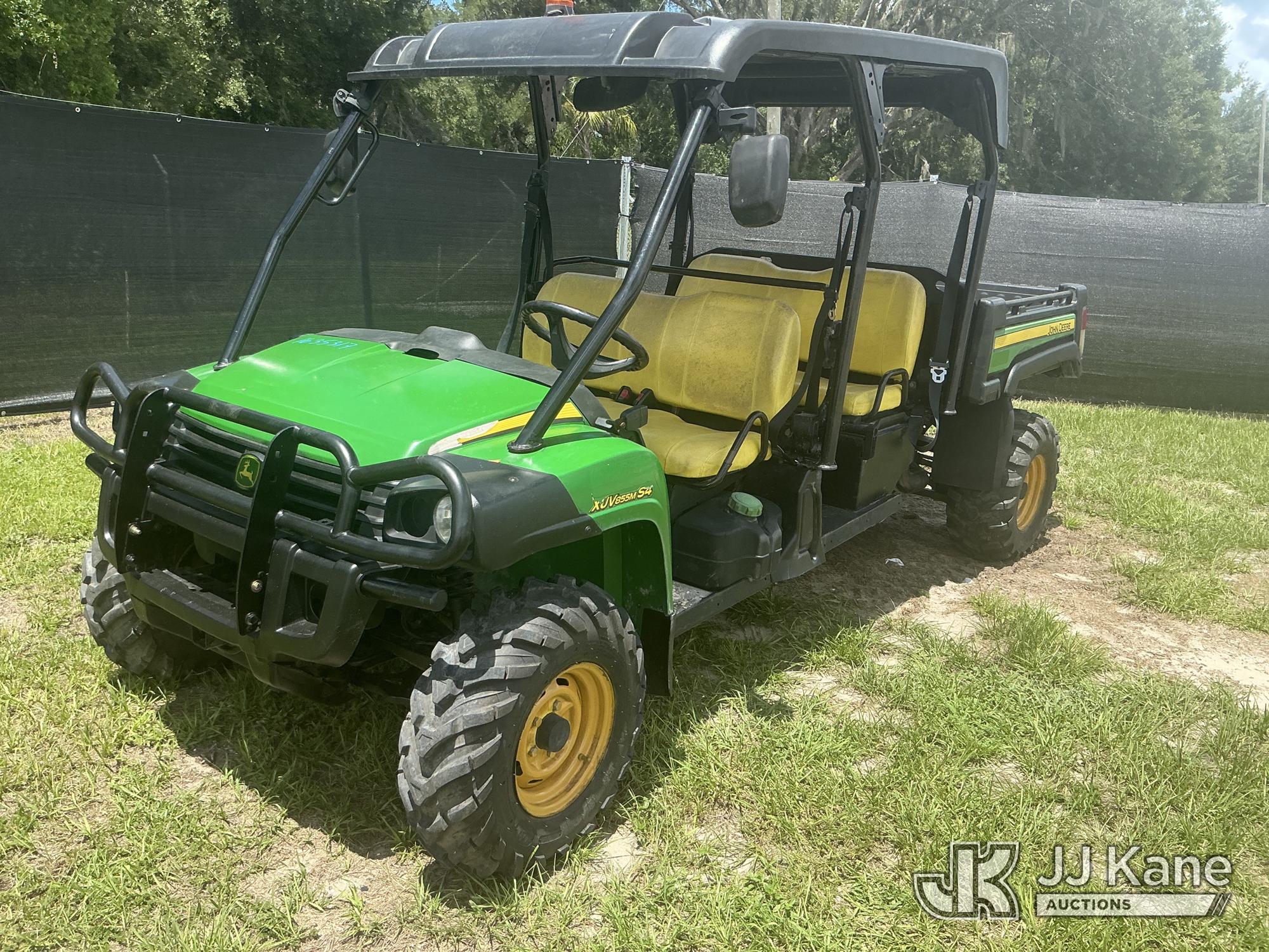 2018 John Deere Gator 855M 4 Passenger Side by Side Utility Cart