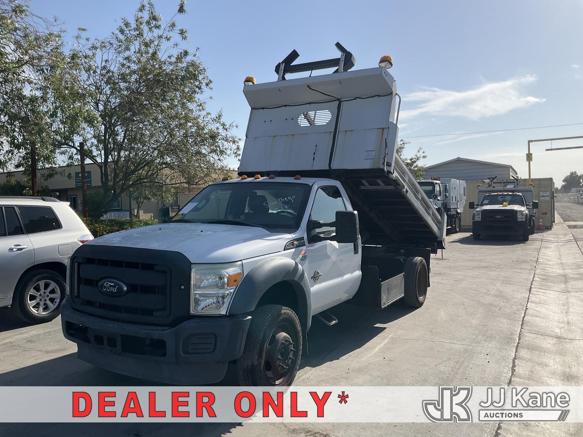 2014 Ford F-450 SD Regular Cab DRW Dump Truck