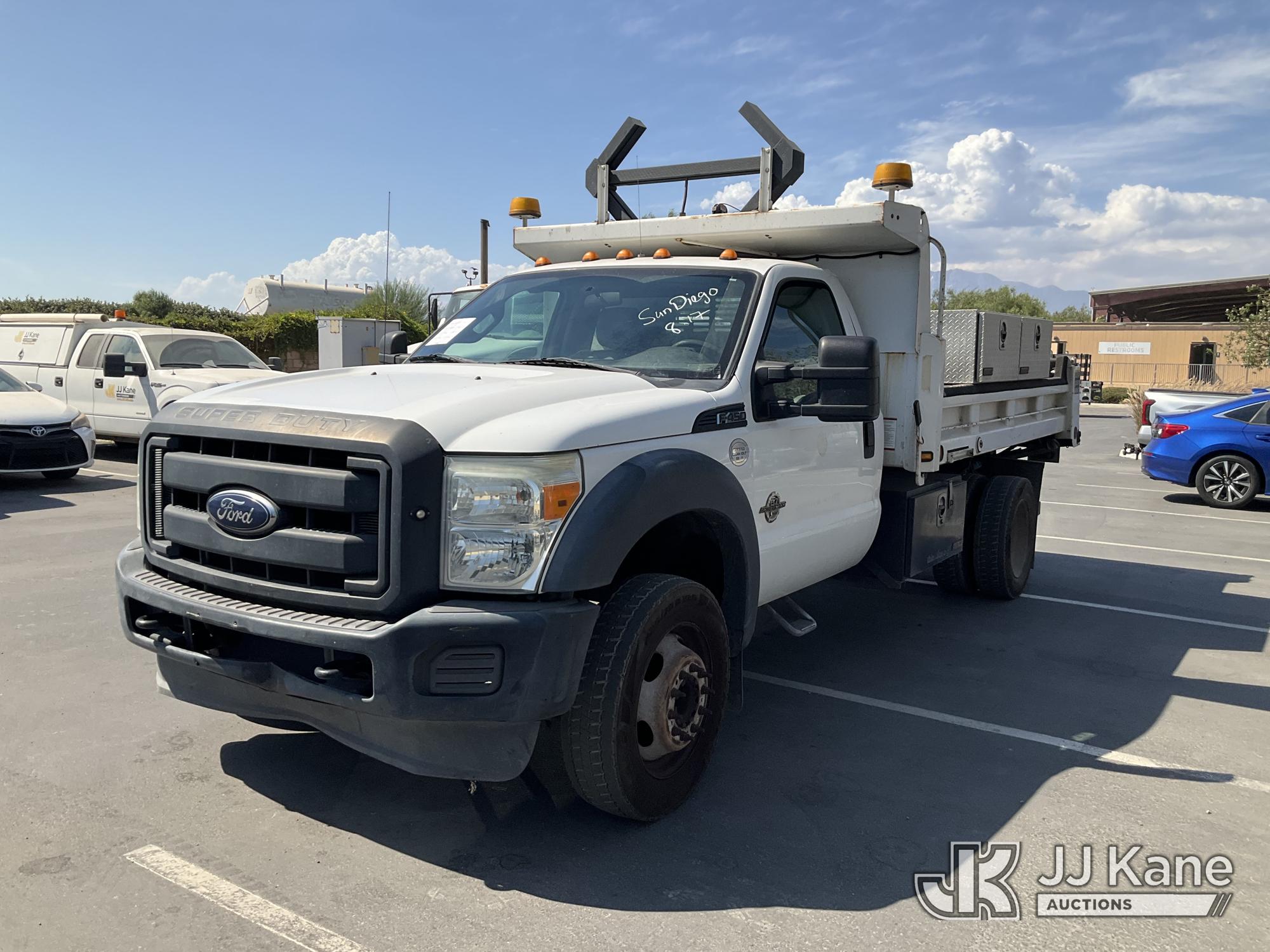 2014 Ford F-450 SD Regular Cab DRW Dump Truck