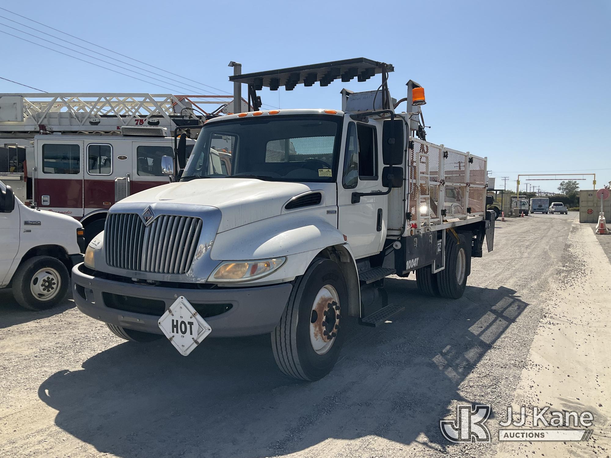 2008 International 4300 Flatbed/Utility Truck