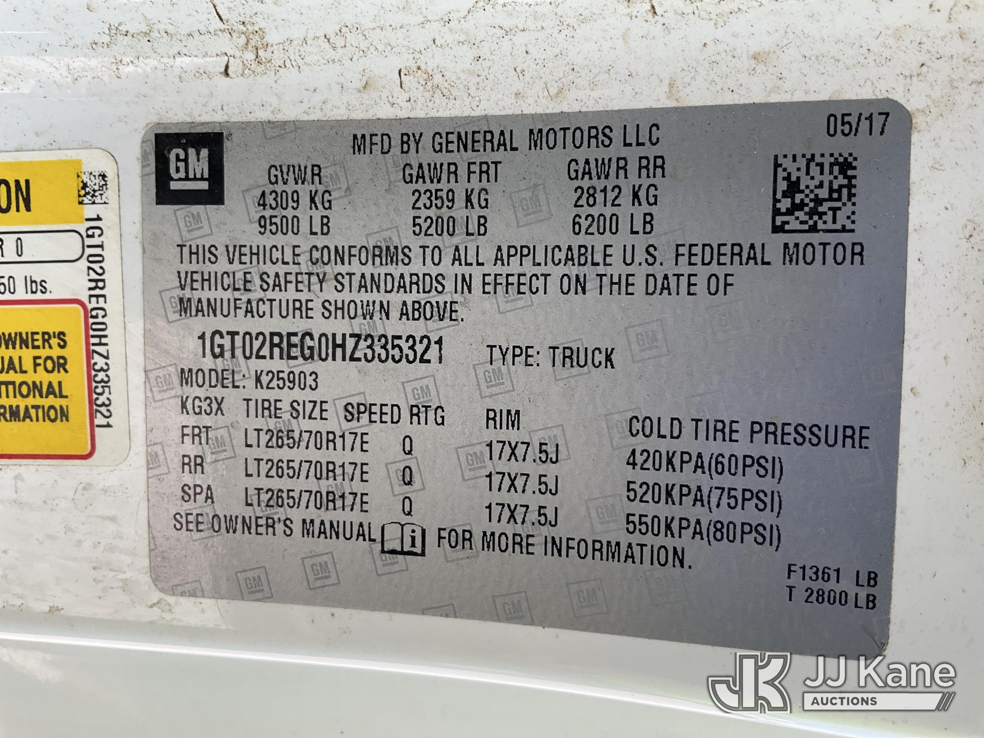 2017 GMC SIERRA 2500HD