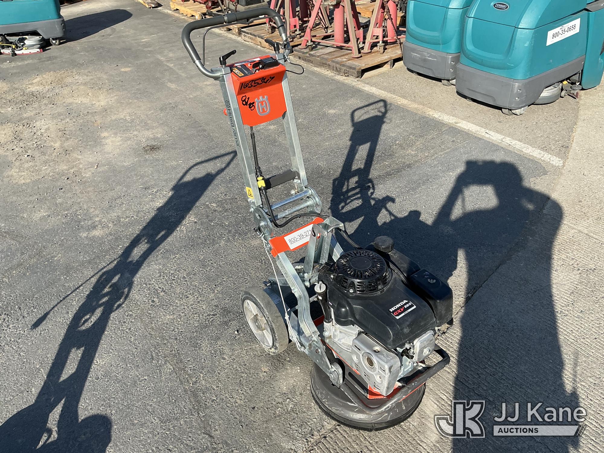 Husqvarna PG400 Concrete Grinder (Not Running)(Conditions Unknown ) NOTE: This unit is being sold AS IS/WHERE IS via Timed Auction and is located in Dixon