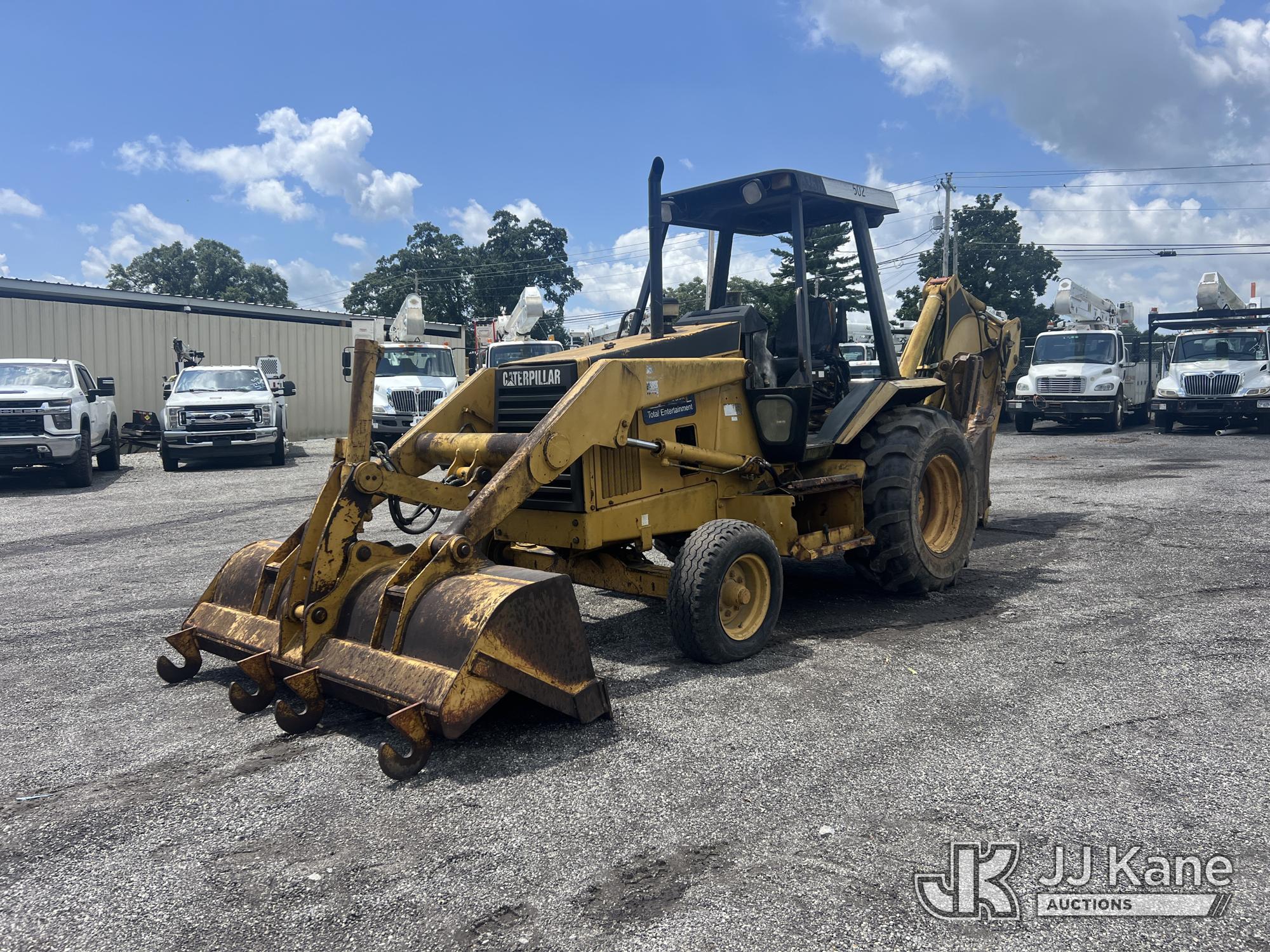 1993 Caterpillar 416B Tractor Loader Backhoe