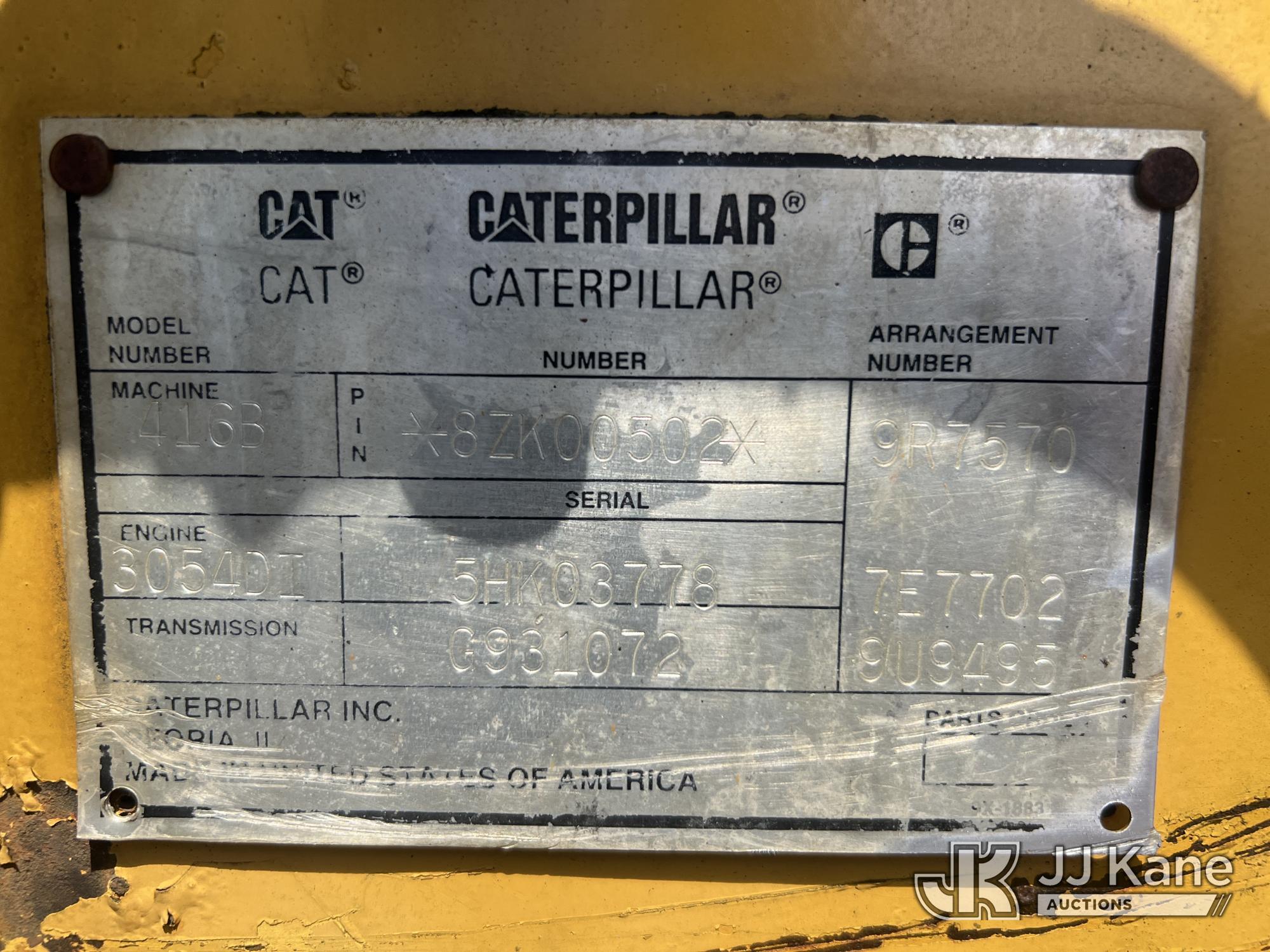 1993 Caterpillar 416B