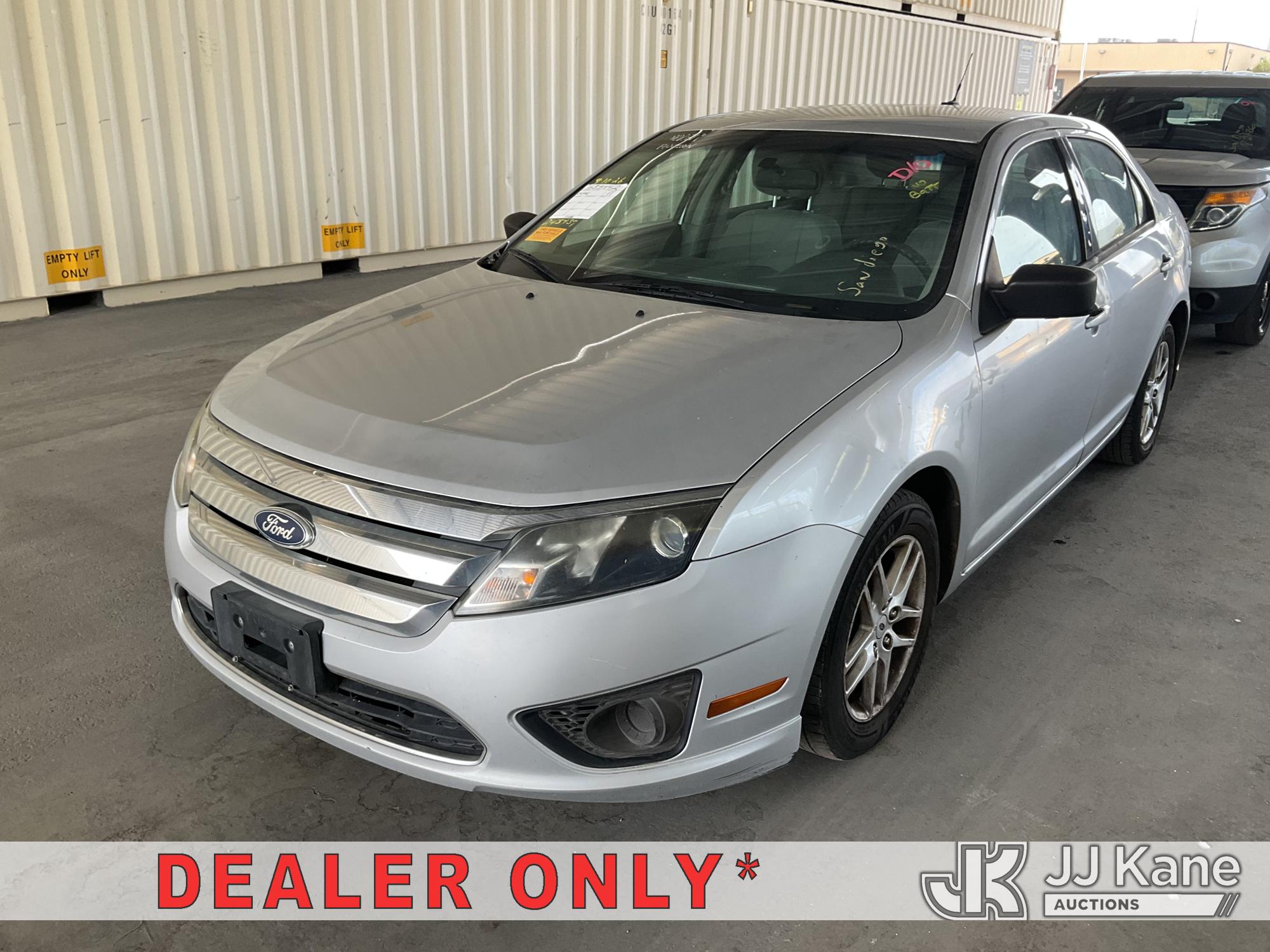 2011 Ford Fusion I4 S 4-Door Sedan