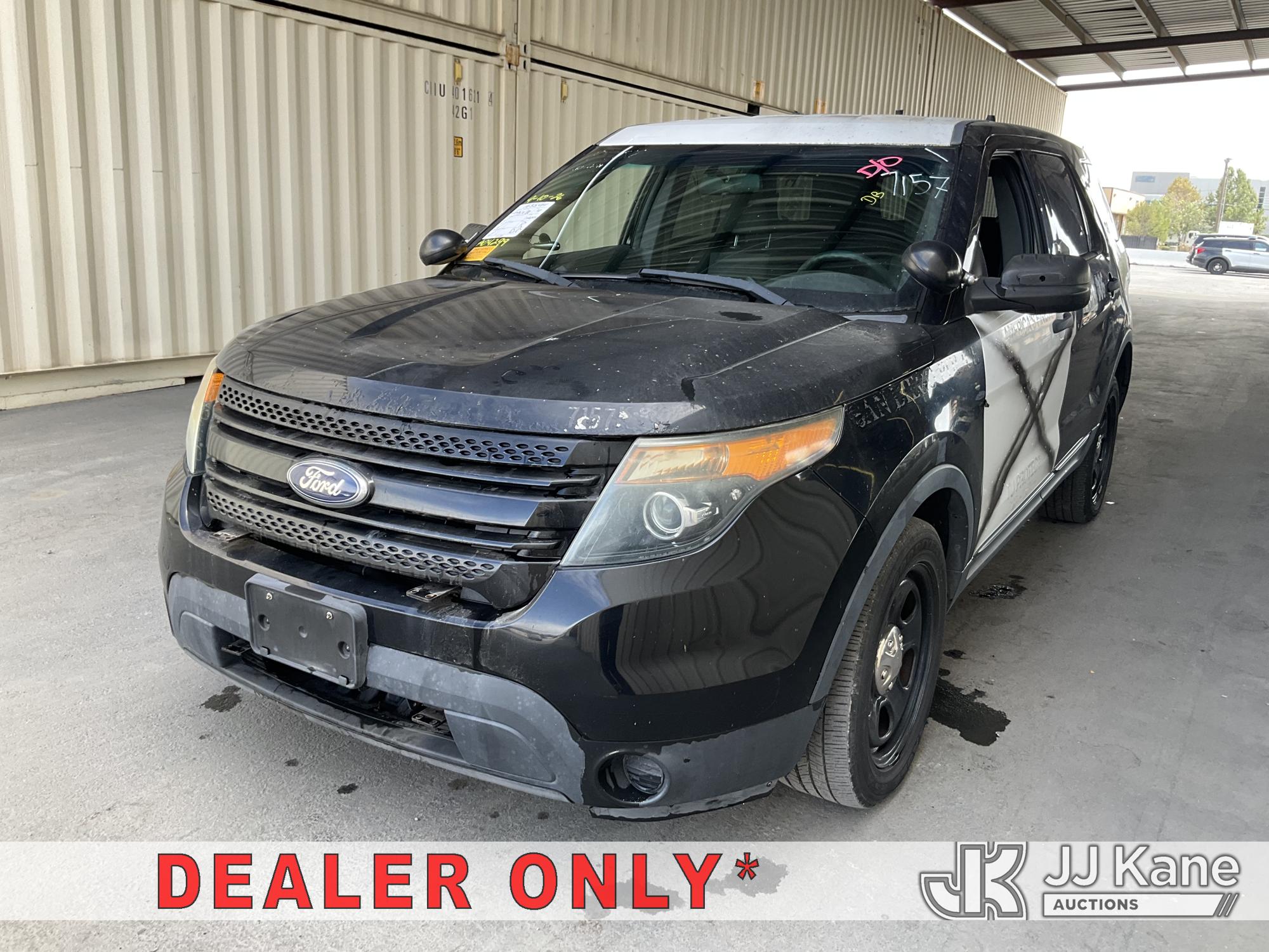 2014 Ford Explorer Police 4-Door Sport Utility Vehicle