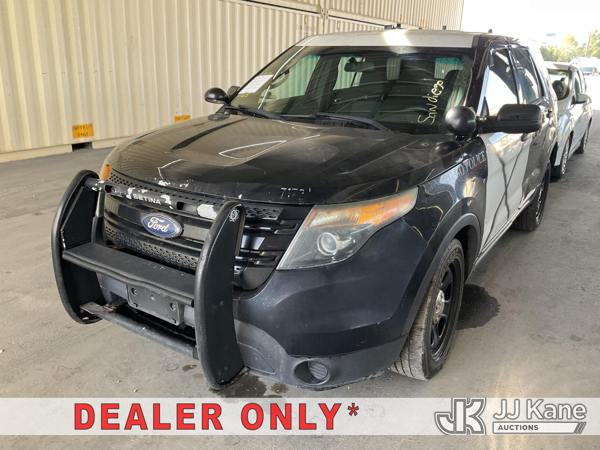 2014 Ford Explorer AWD Police Interceptor 4-Door Sport Utility Vehicle
