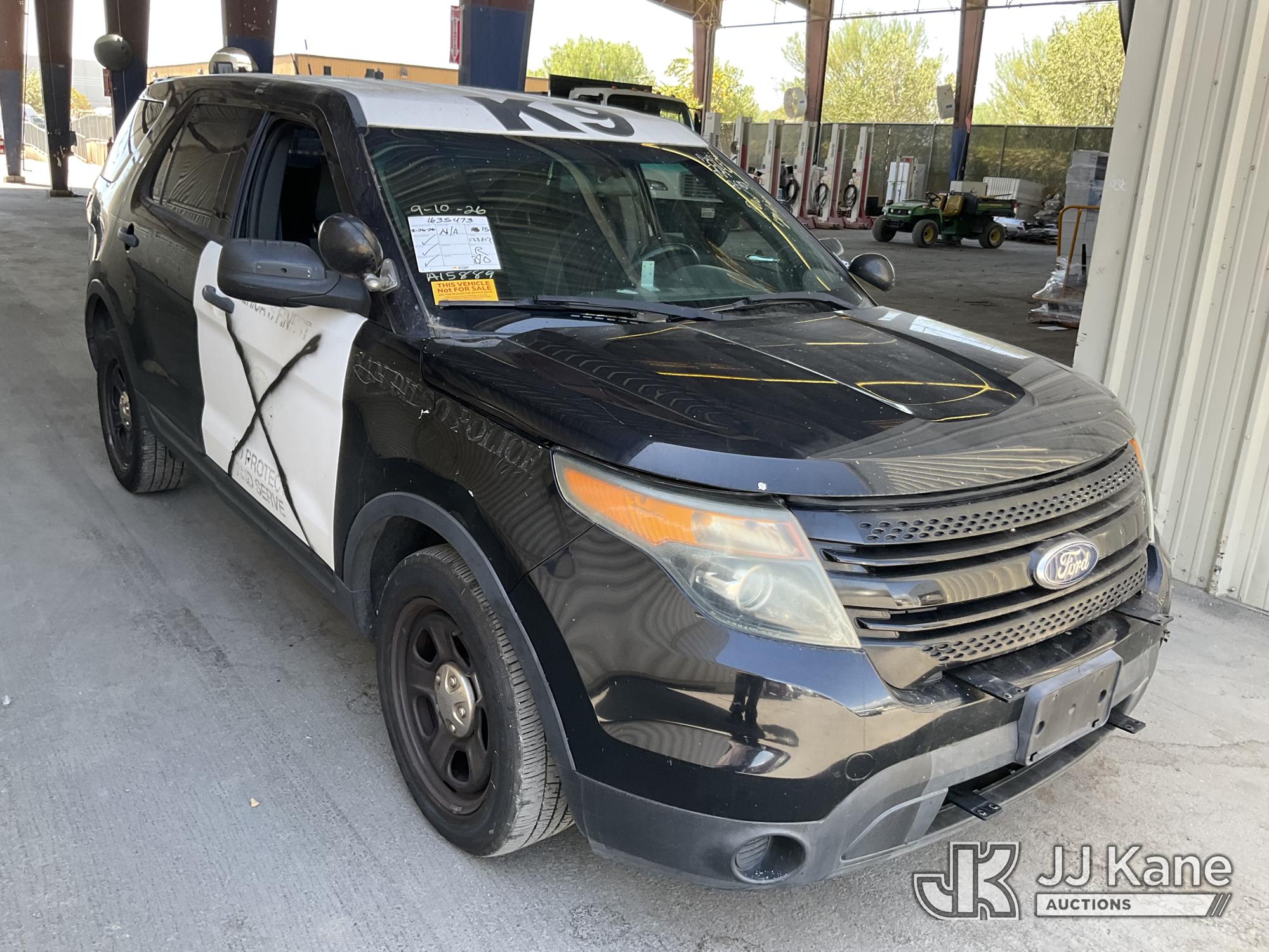 2015 Ford EXPLORER AWD POLICE INTERCEPTOR