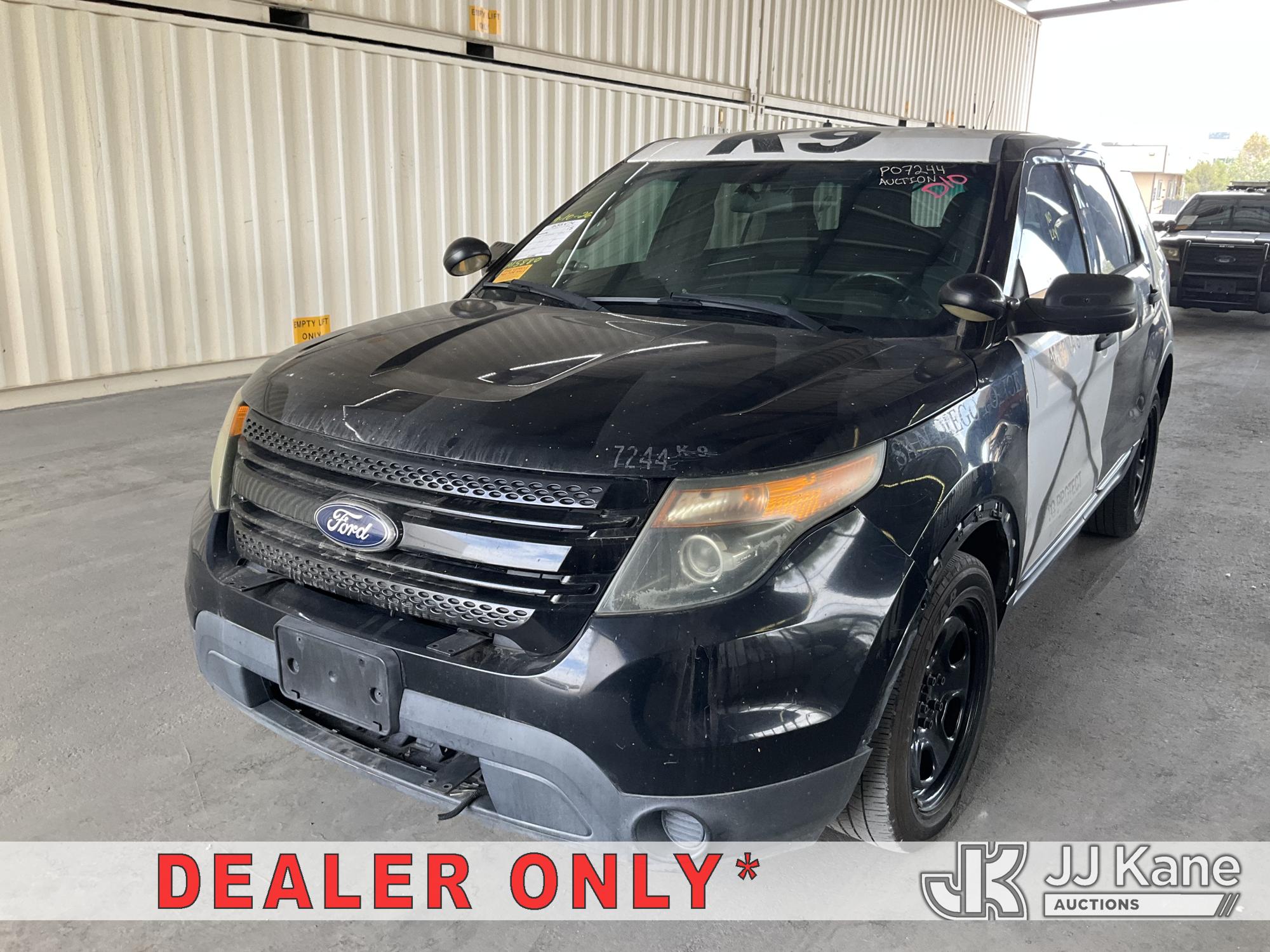 2015 Ford Explorer Police 4-Door Sport Utility Vehicle