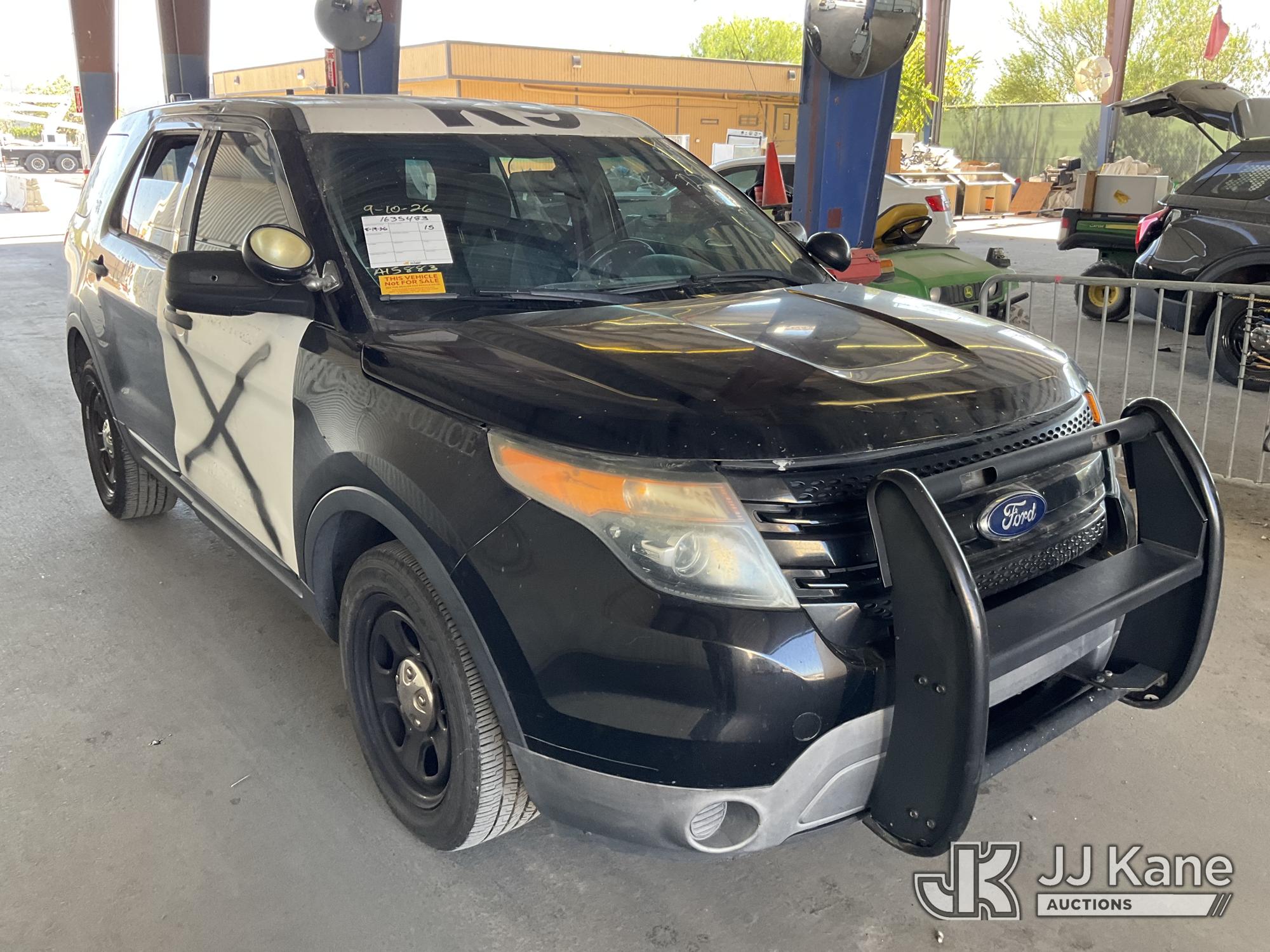 2015 Ford EXPLORER AWD POLICE INTERCEPTOR