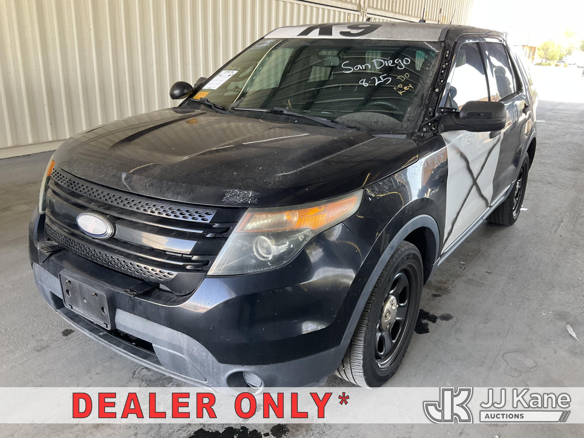 2015 Ford Explorer Police 4-Door Sport Utility Vehicle