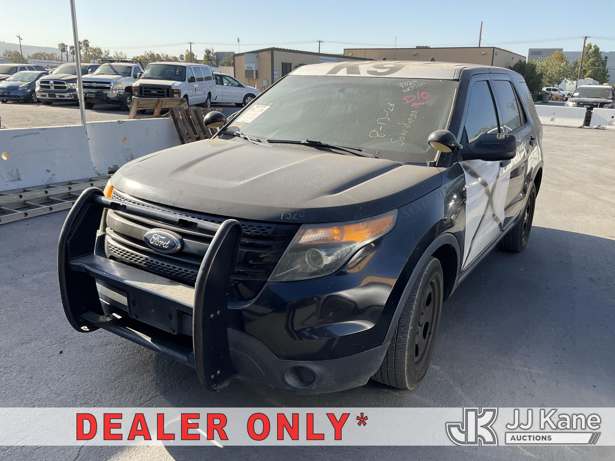 2015 Ford Explorer Police 4-Door Sport Utility Vehicle