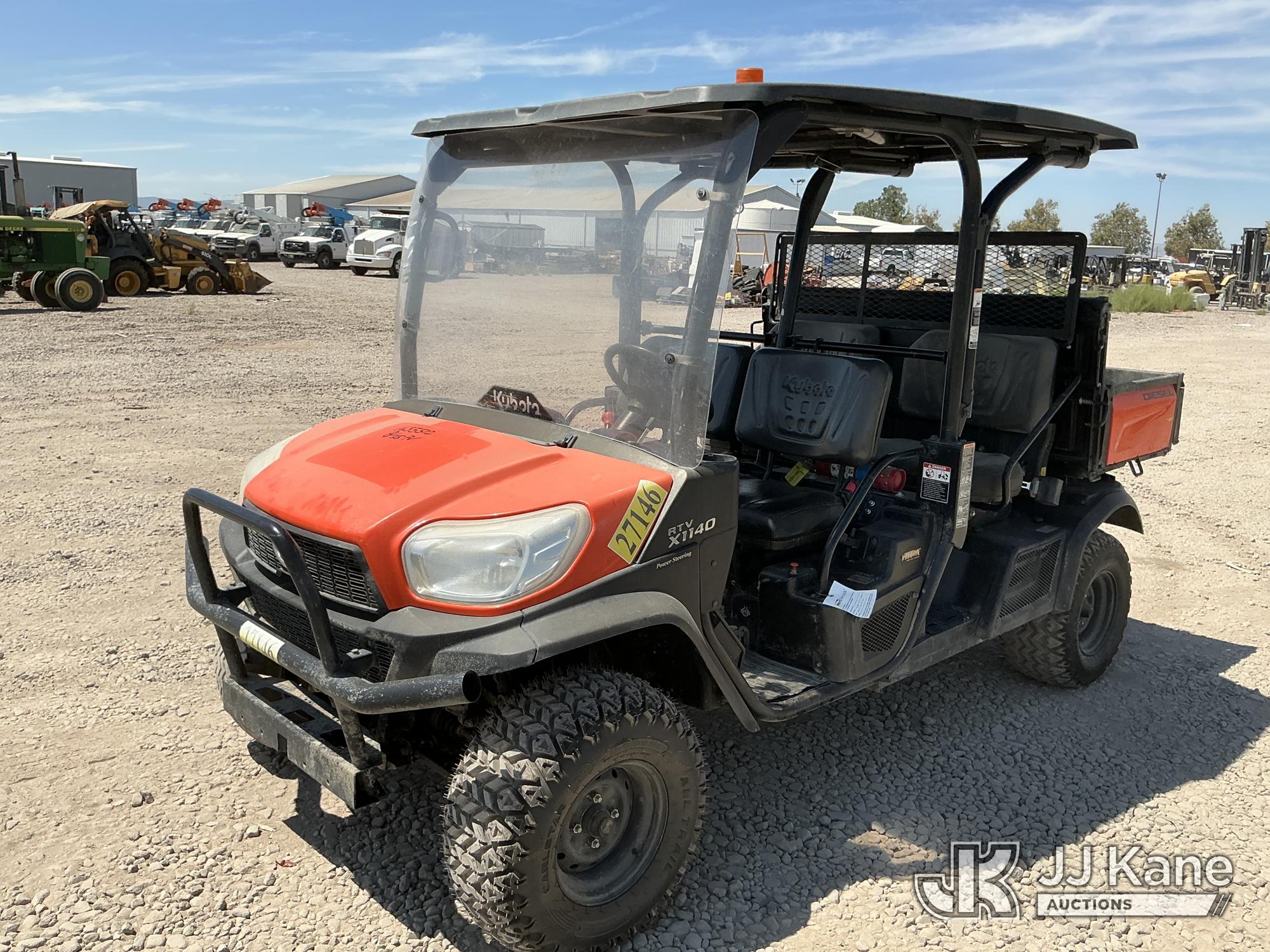 2022 Kubota RTVX1140 4X4 All-Terrain Vehicle
