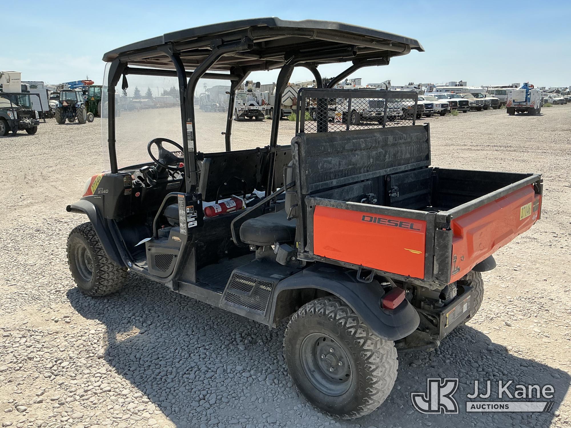 2022 Kubota RTVX1140 4X4