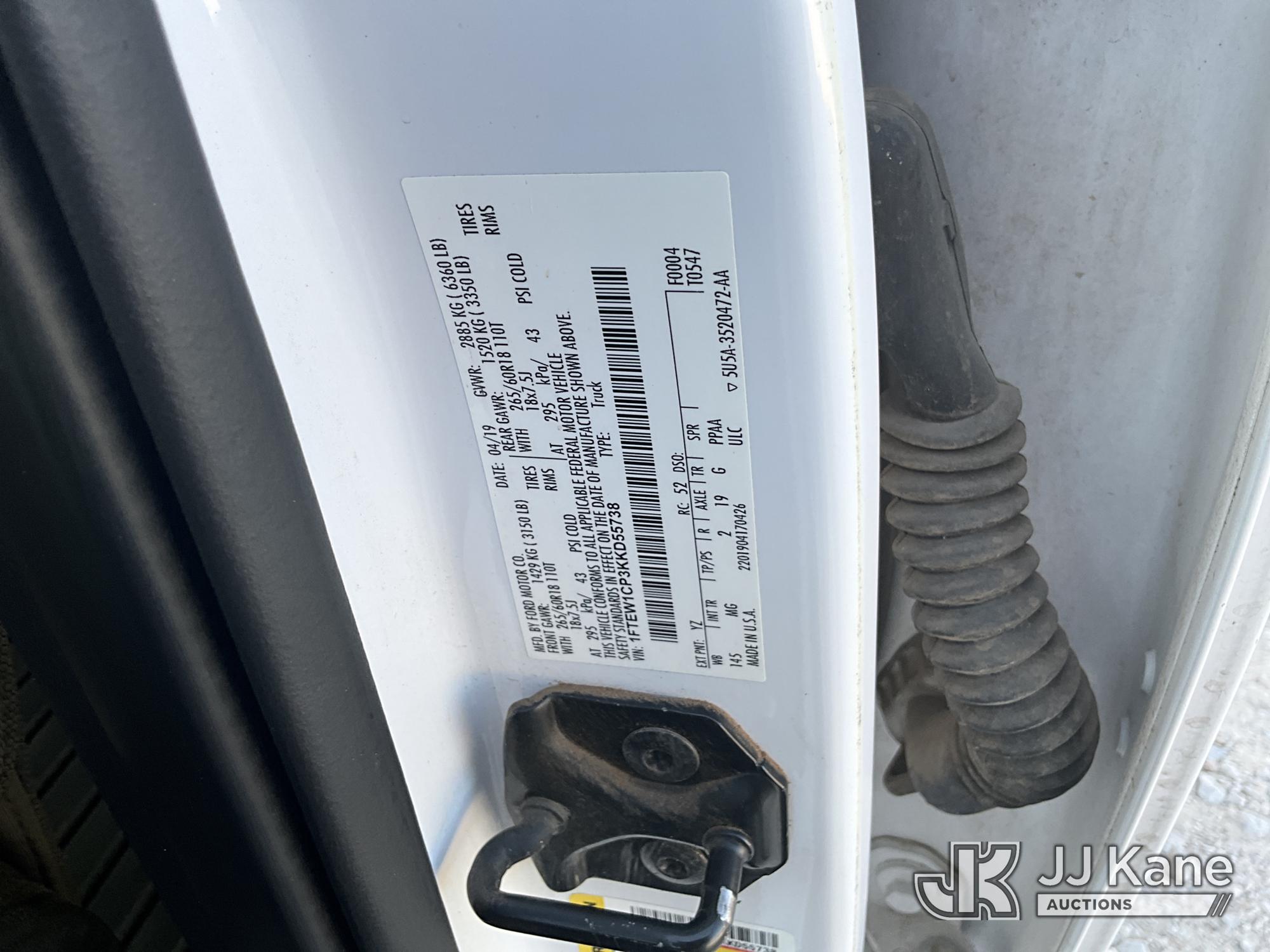 2019 Ford F150
