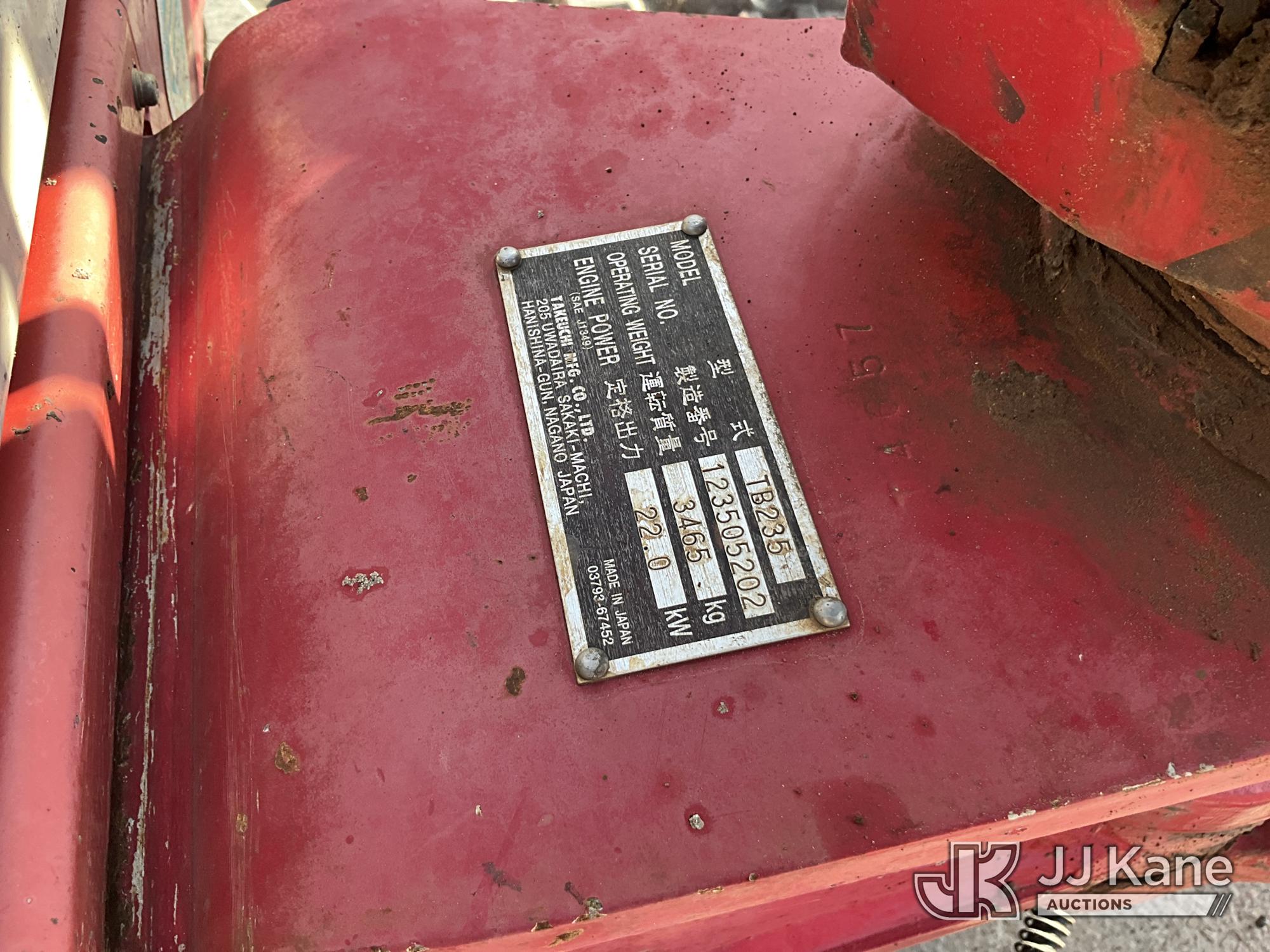 2014 Takeuchi TB235