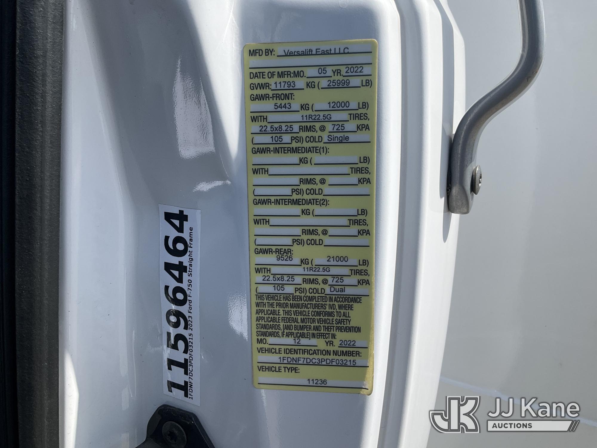 2023 Ford F750