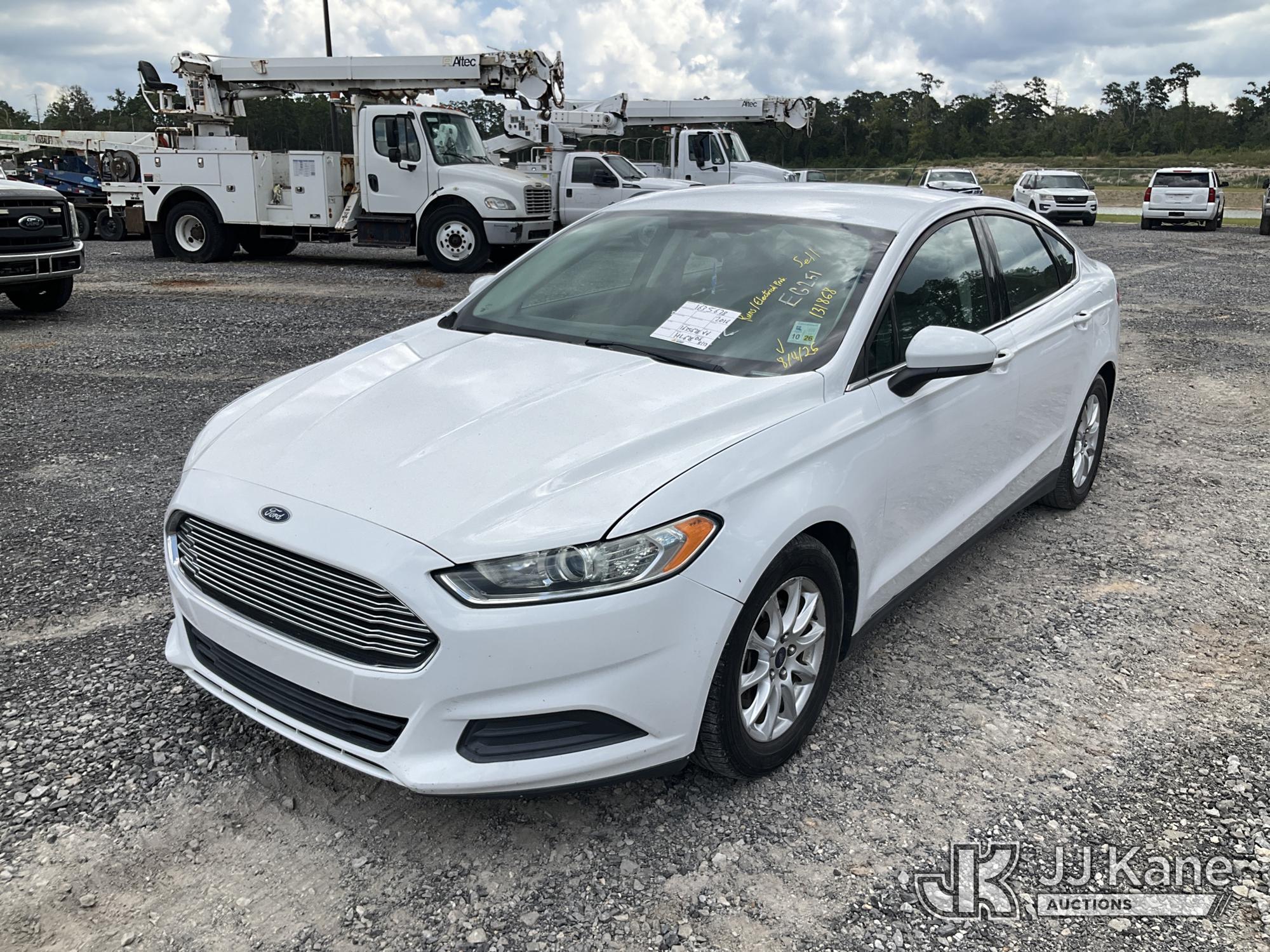 2016 Ford Fusion S 4-Door Sedan