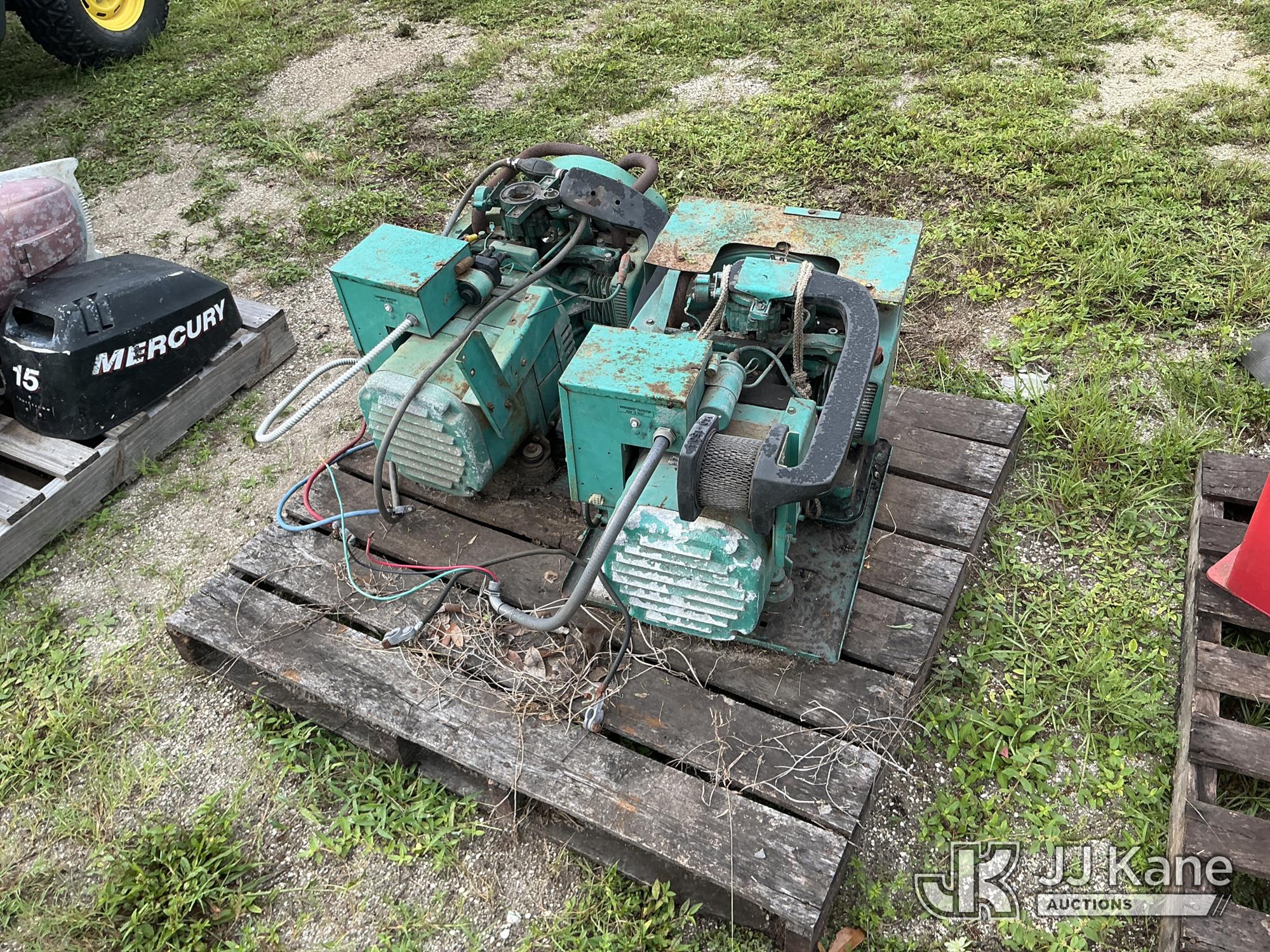 (2) Onan Gas Generators (Not Running
