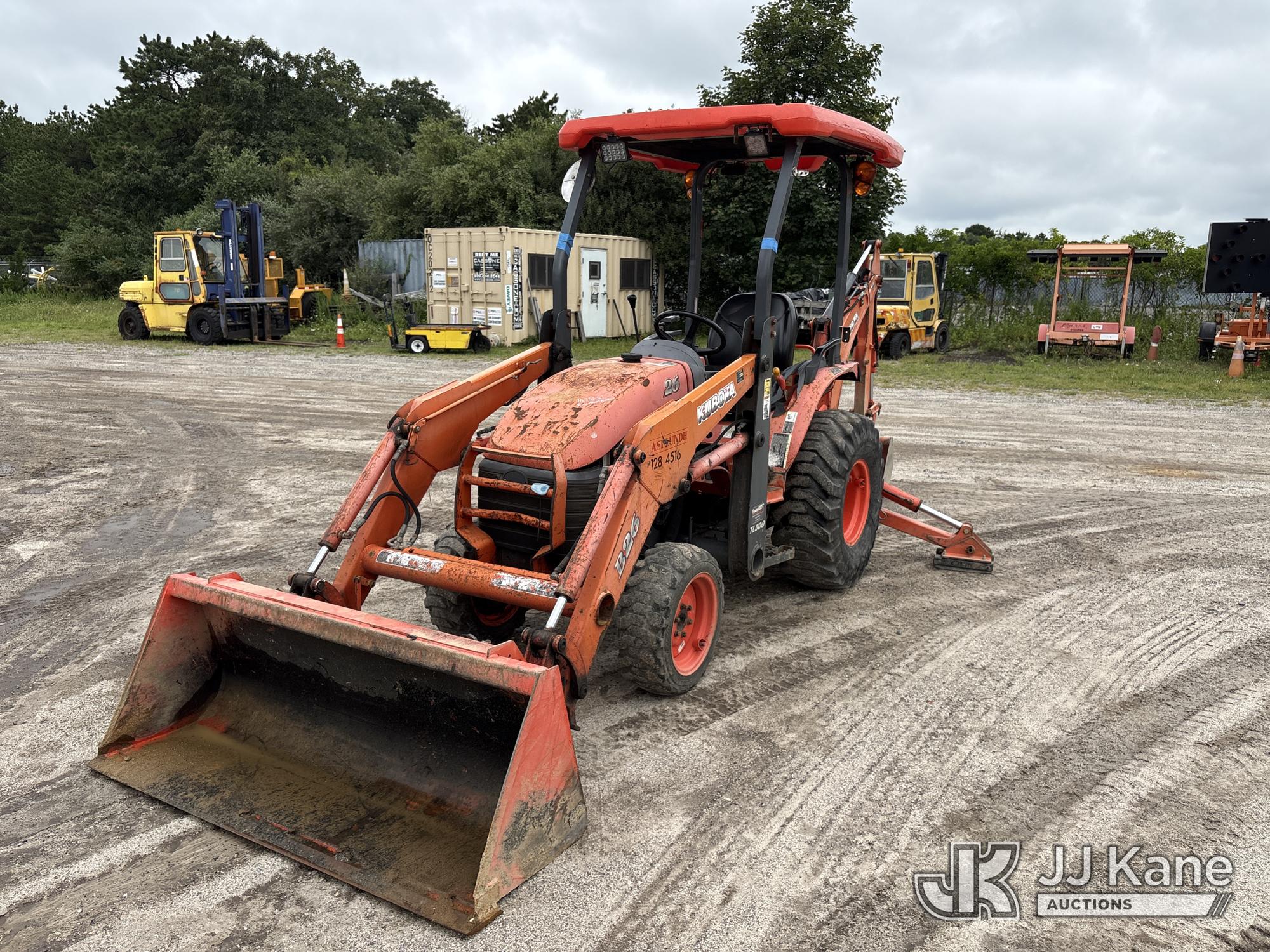 2014 Kubota B26 Mini Tractor Loader Backhoe