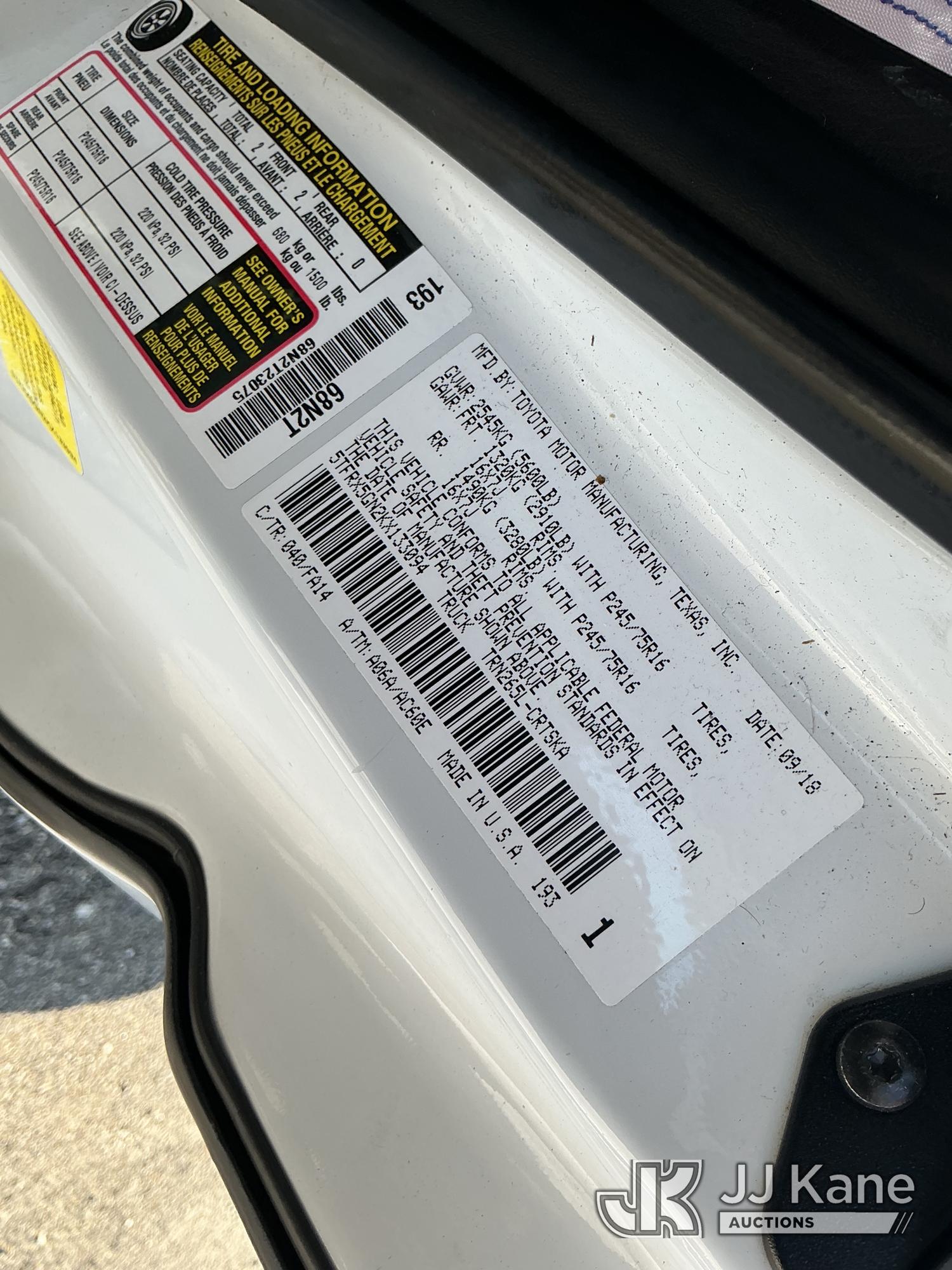 2019 Toyota TACOMA 2WD