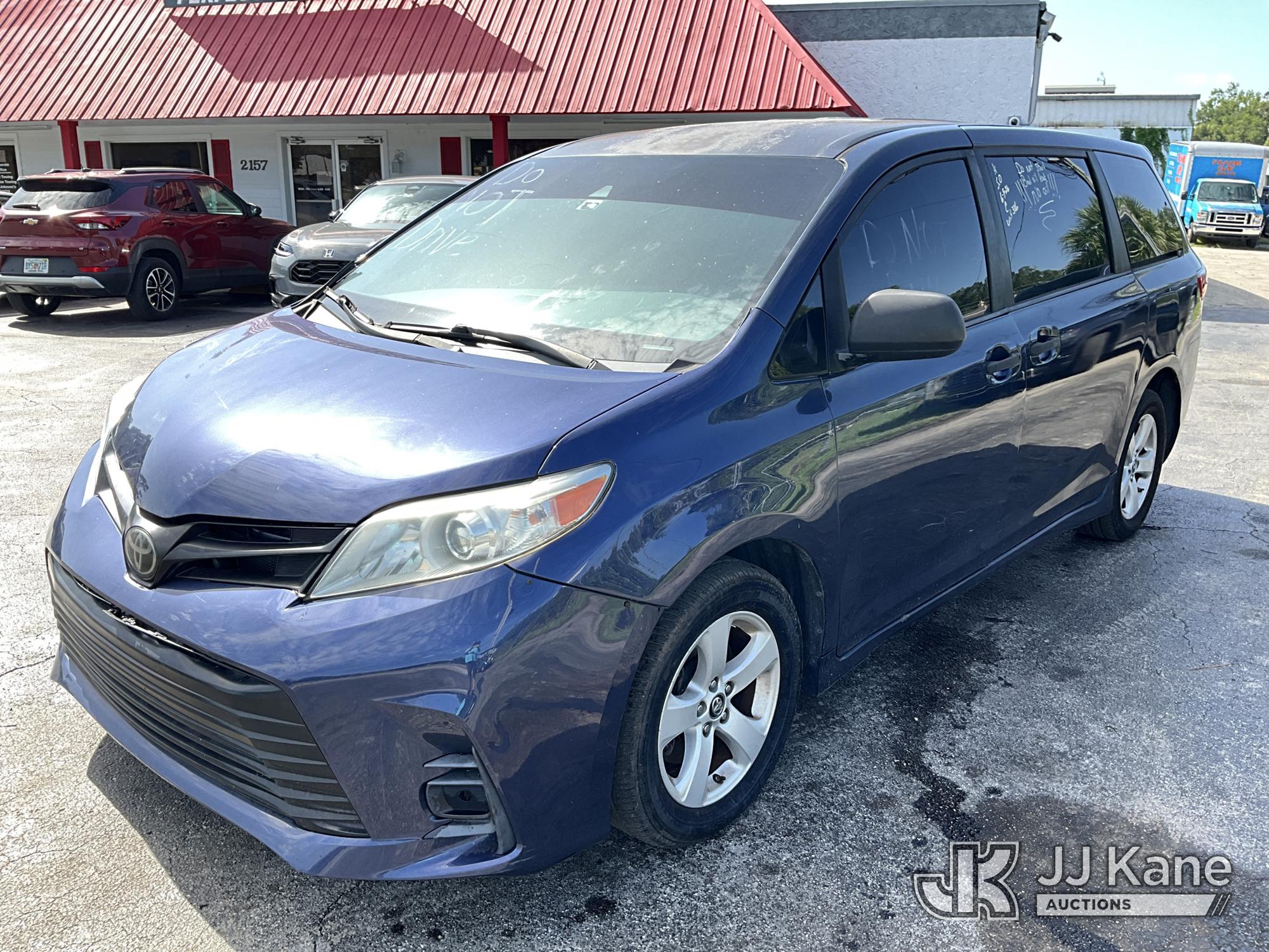 2018 Toyota Sienna Passenger Van, Former Police Vehicle