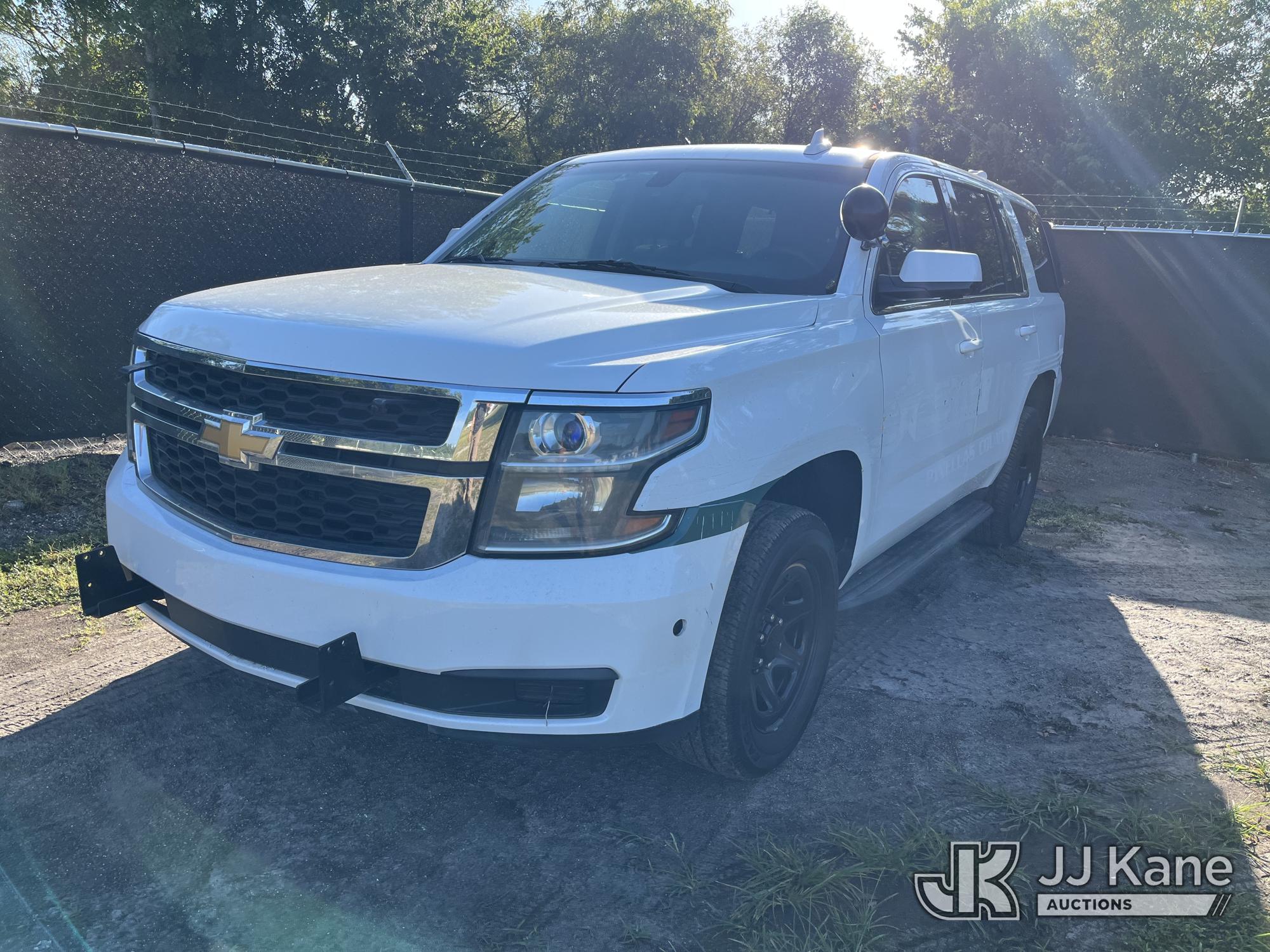 2017 Chevrolet Tahoe Police Package 4-Door Sport Utility Vehicle, Pinellas County Sheriff's Office Unit