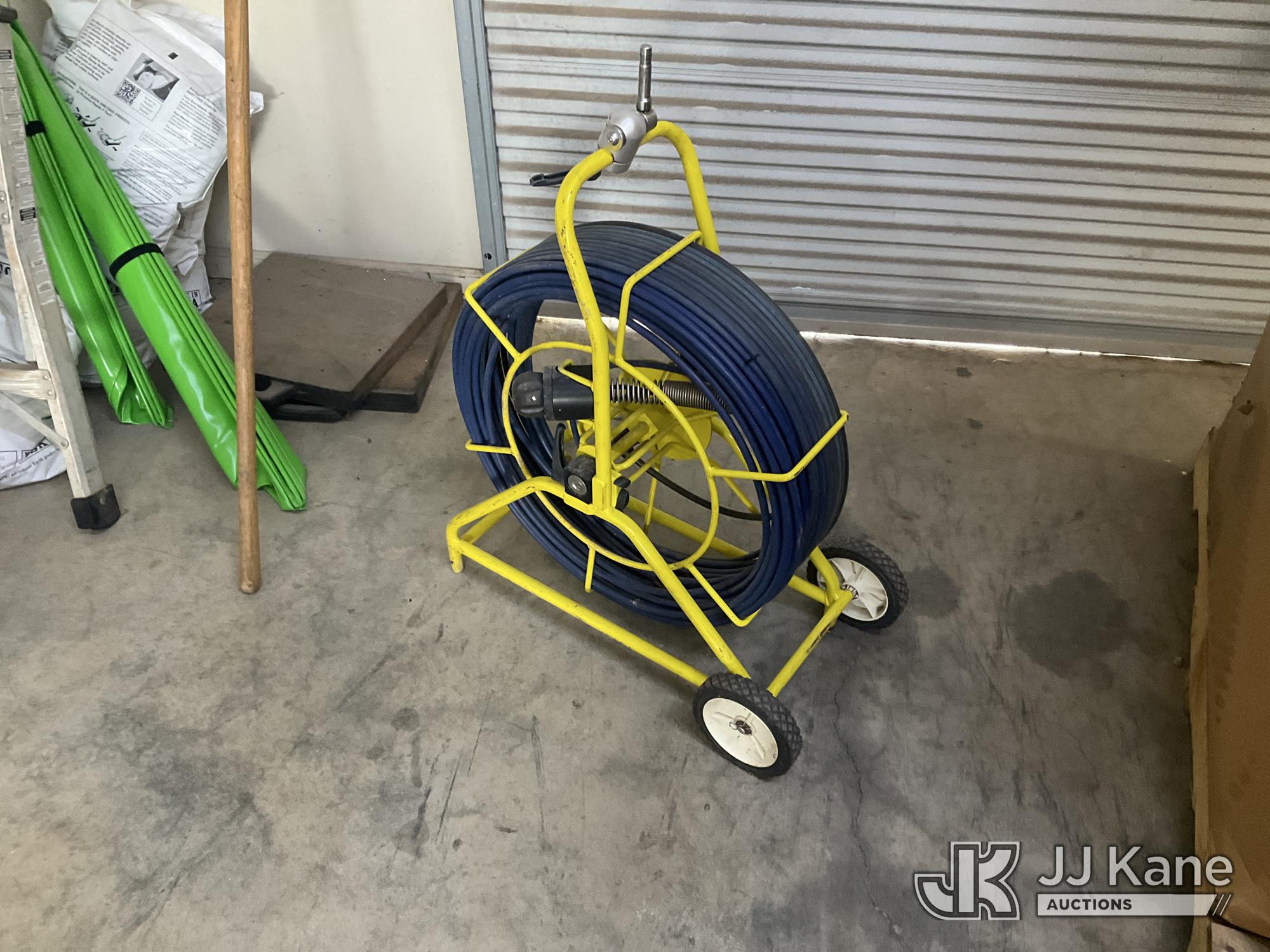 Pearpoint P342 Flexiprobe Sewer Borescope Cable With Camera Head 200 foot NOTE: This unit is being sold AS IS/WHERE IS via Timed Auction and is located in Villa Rica