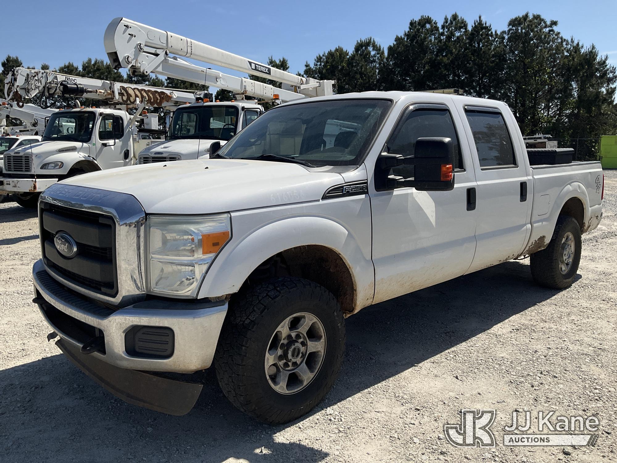 2016 Ford F250 4x4 Crew-Cab Pickup Truck