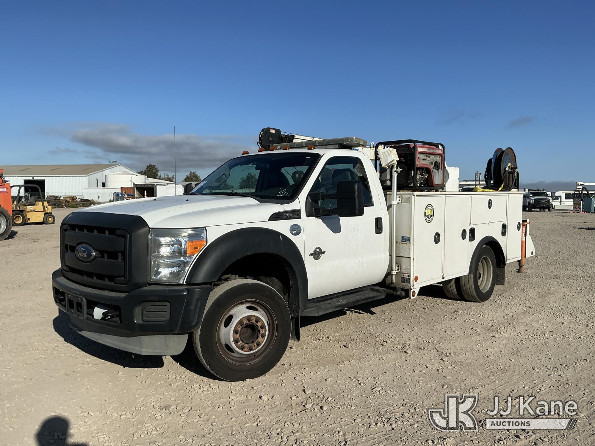 2013 Ford F-550 Regular Cab DRW Mechanics Service Truck