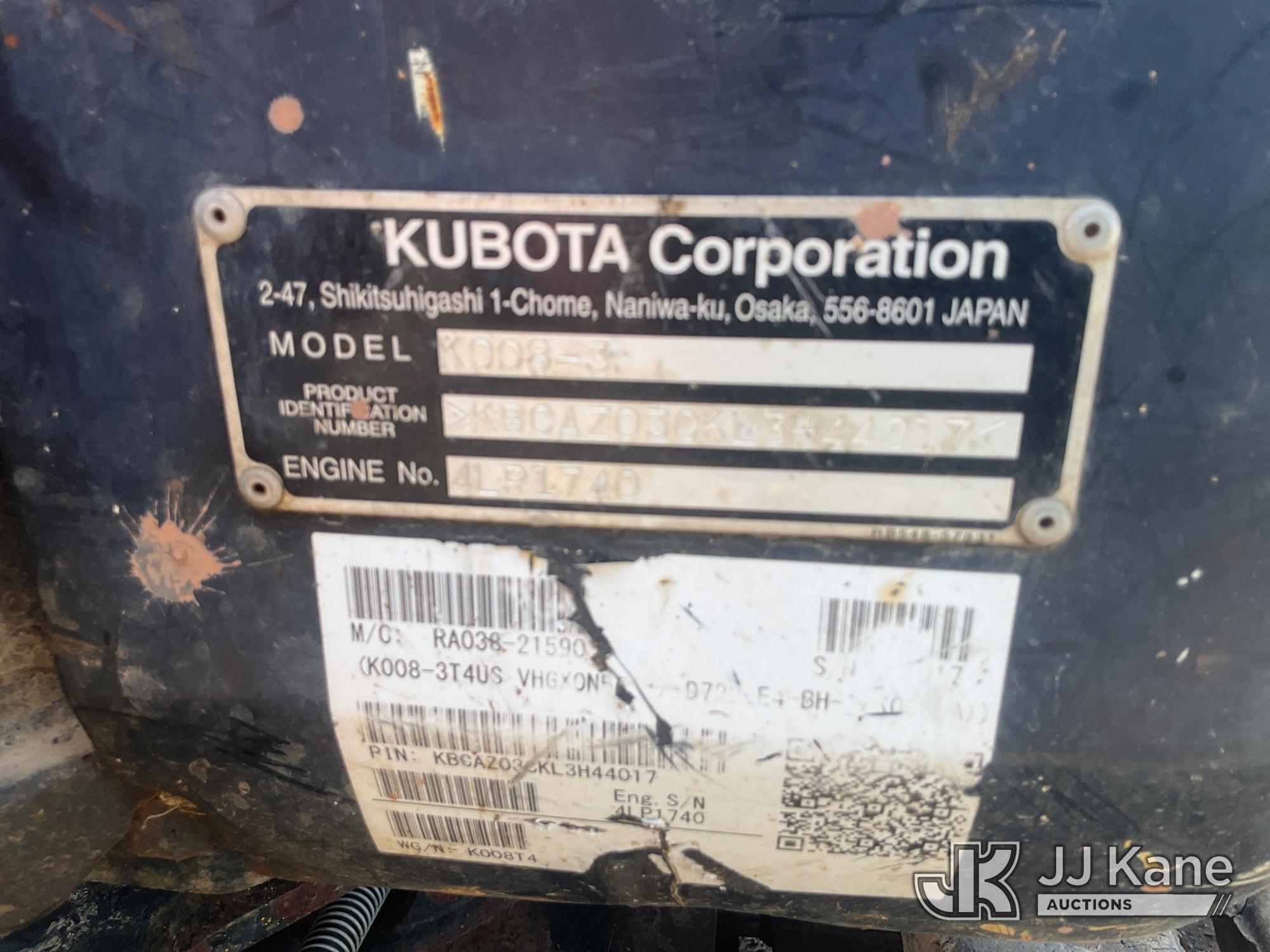 2020 Kubota K008-3